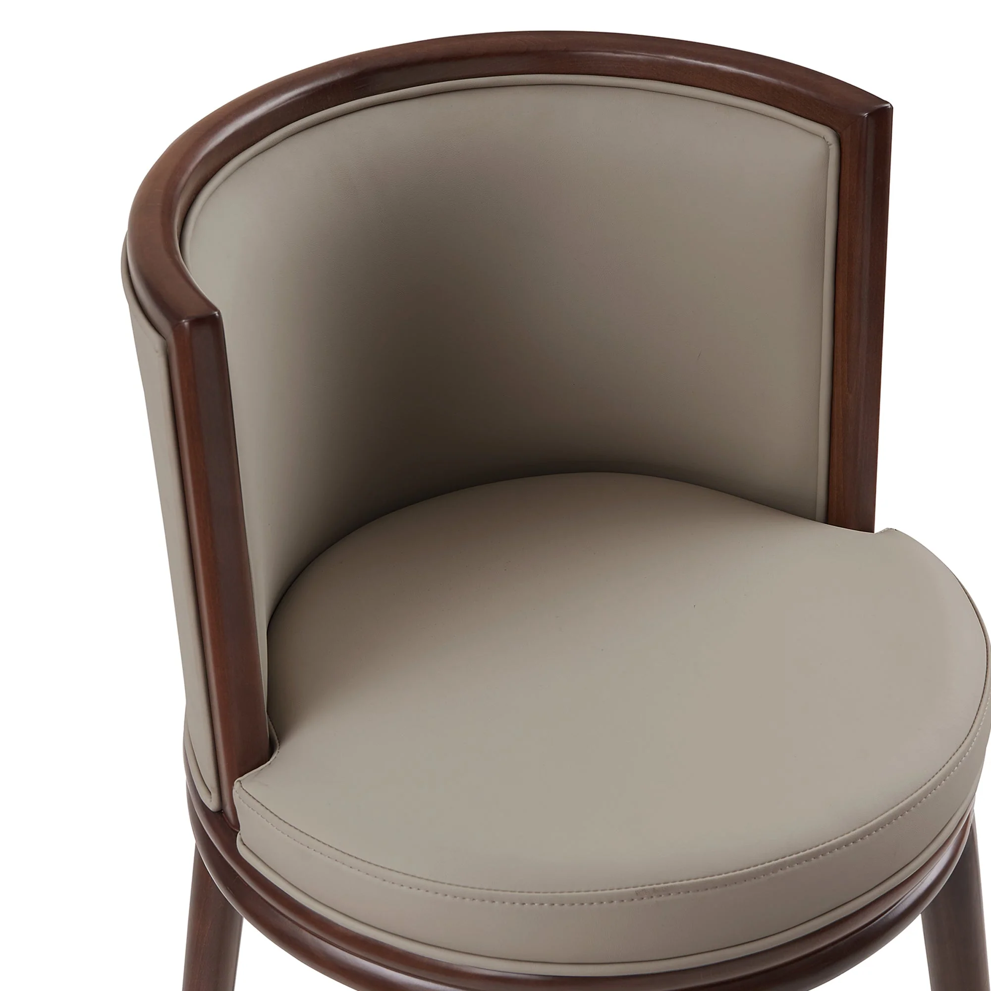 Evalyn Counter Stool in Taupe - Image 5