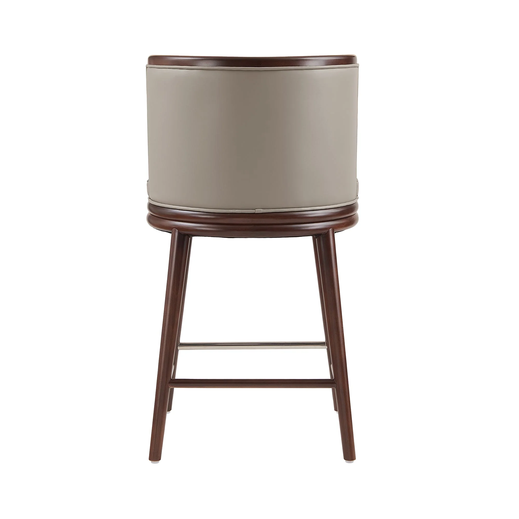 Evalyn Counter Stool in Taupe (set of 2) - Image 8