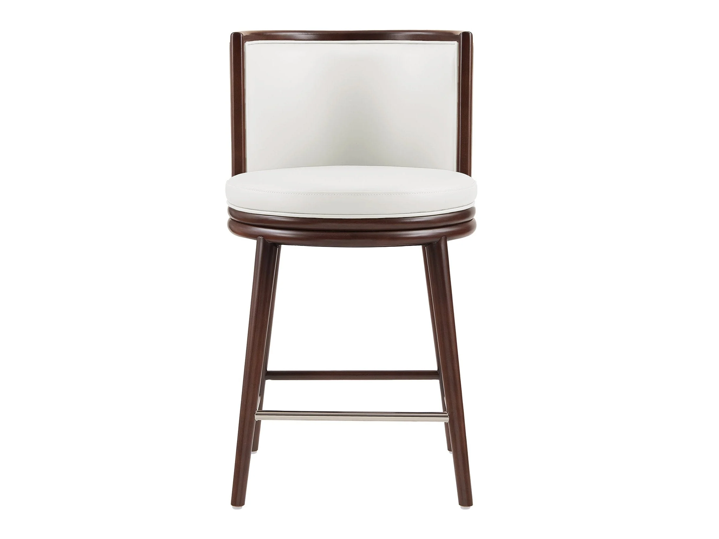 Evalyn Counter Stool in White