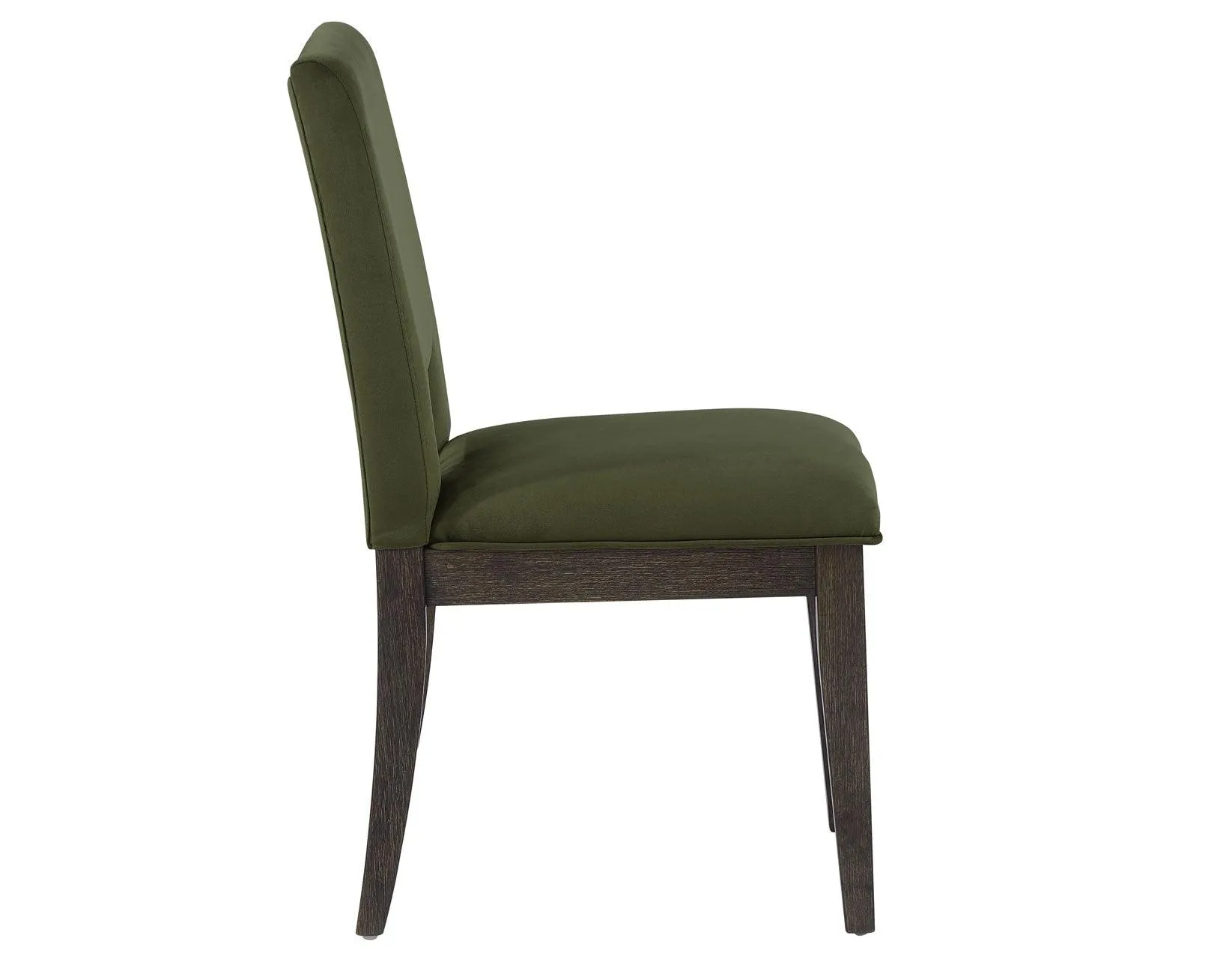 Evan Green Velvet Side Chair - Image 5
