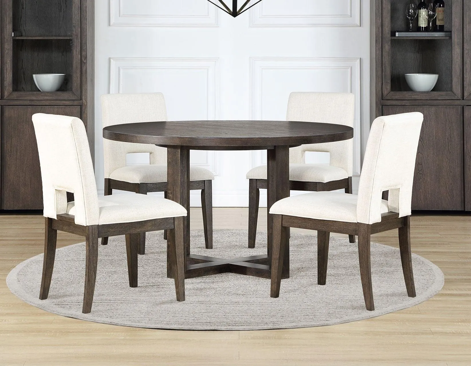 Evan Linen-look Side Chair - Image 12
