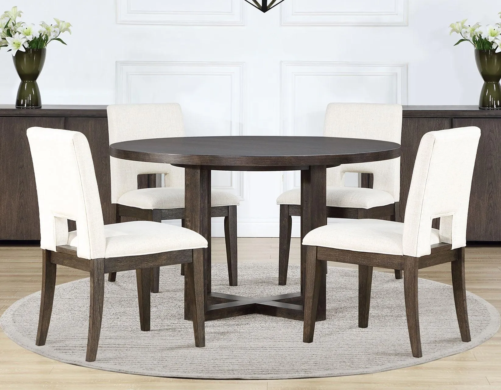 Evan Linen-look Side Chair - Image 14