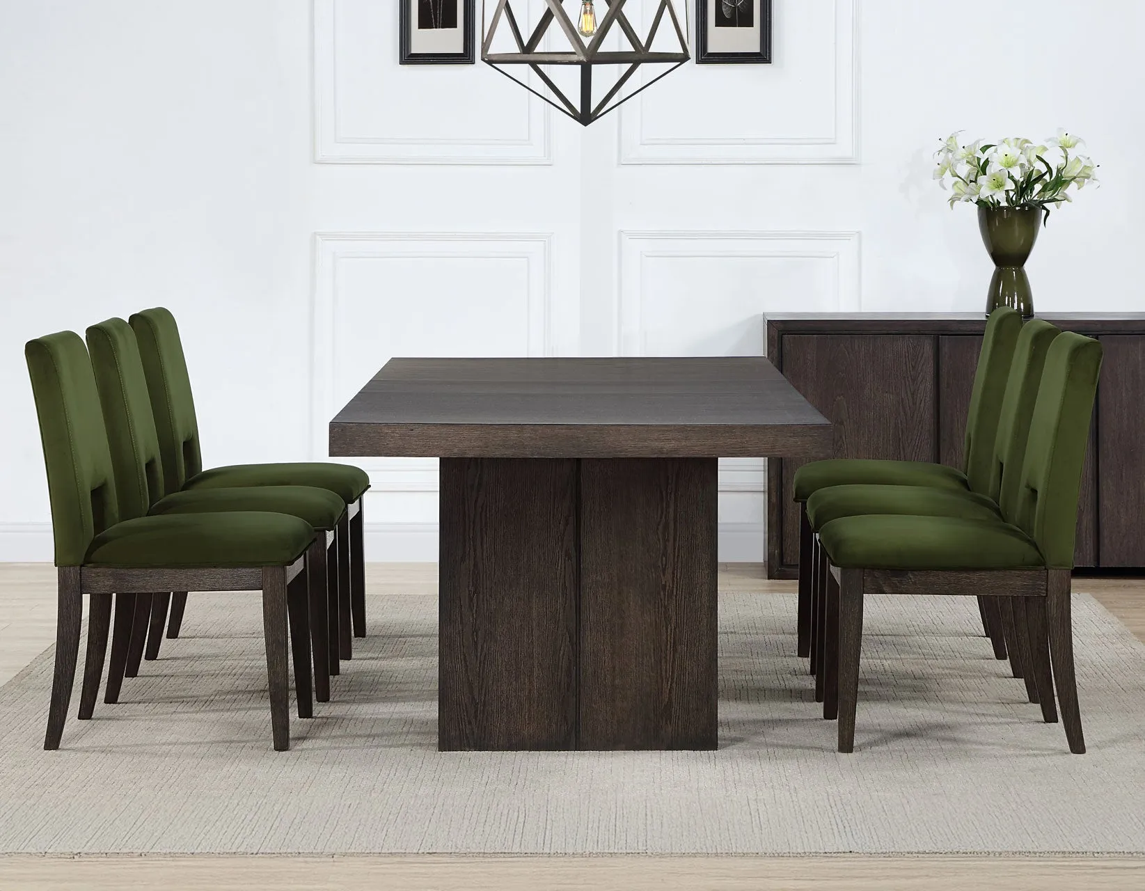 Evan Walnut Brown Dining Room Set - Image 27