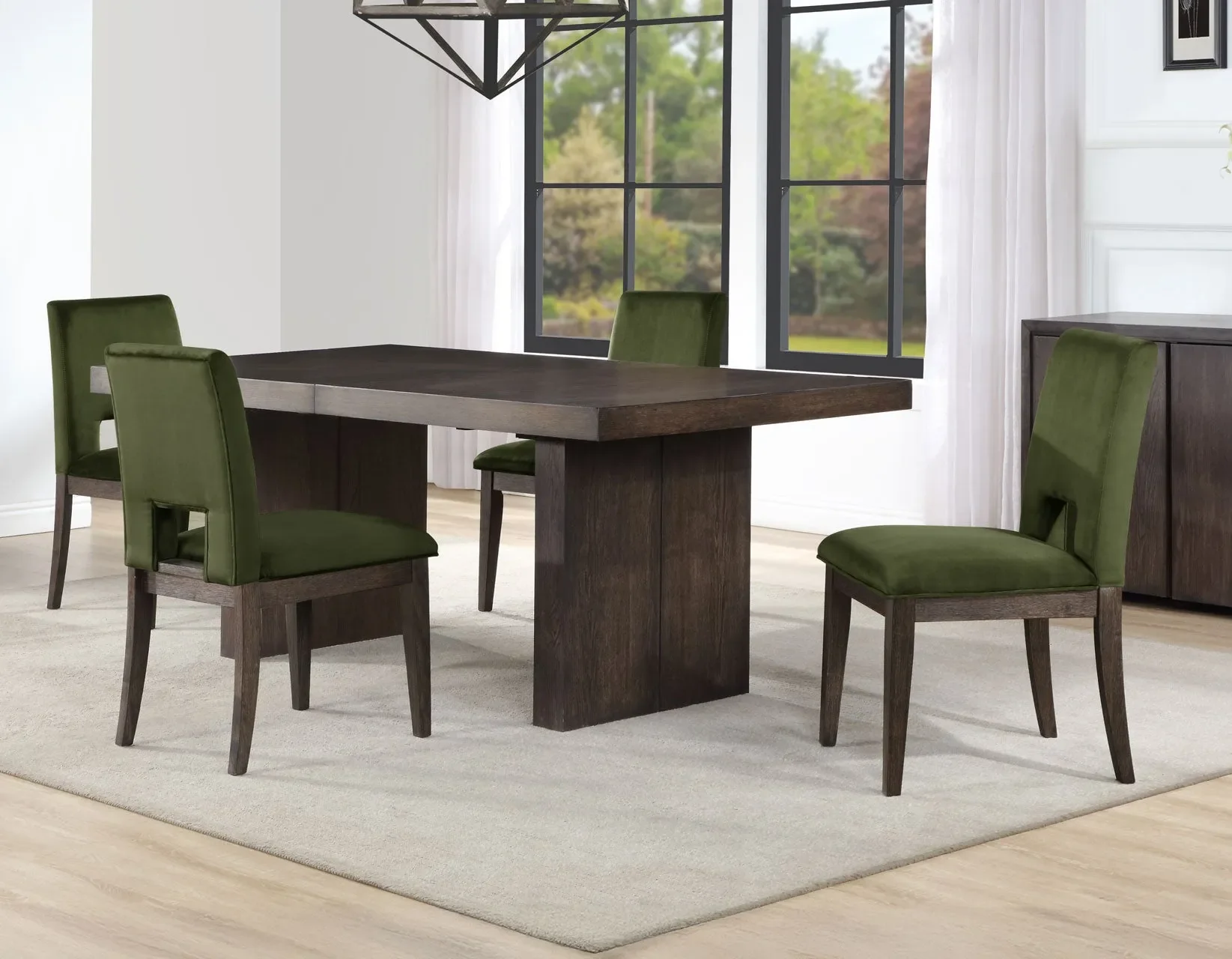 Evan Walnut Brown Dining Room Set - Image 32