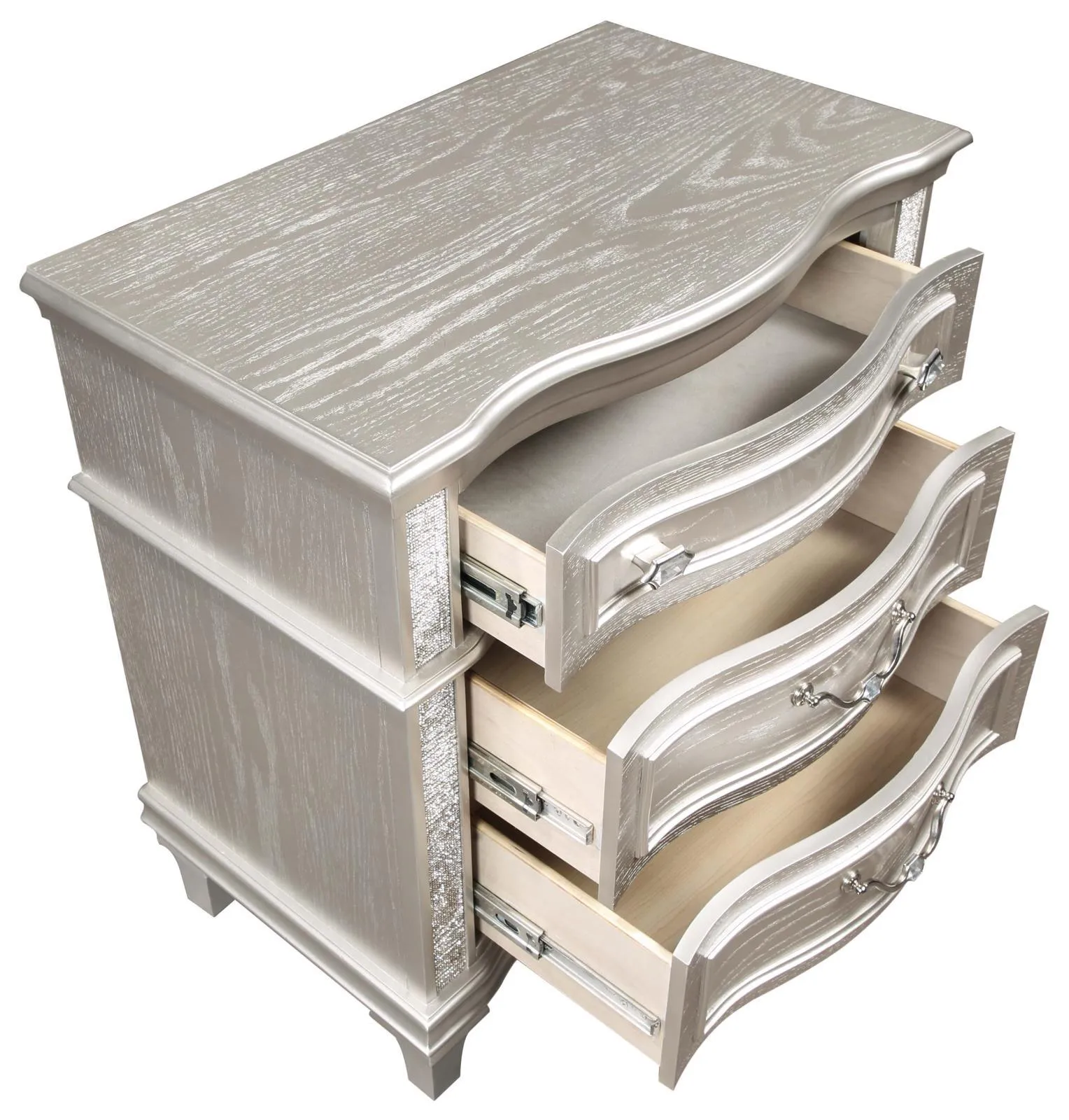 Evangeline 3-Drawer Nightstand - Image 10