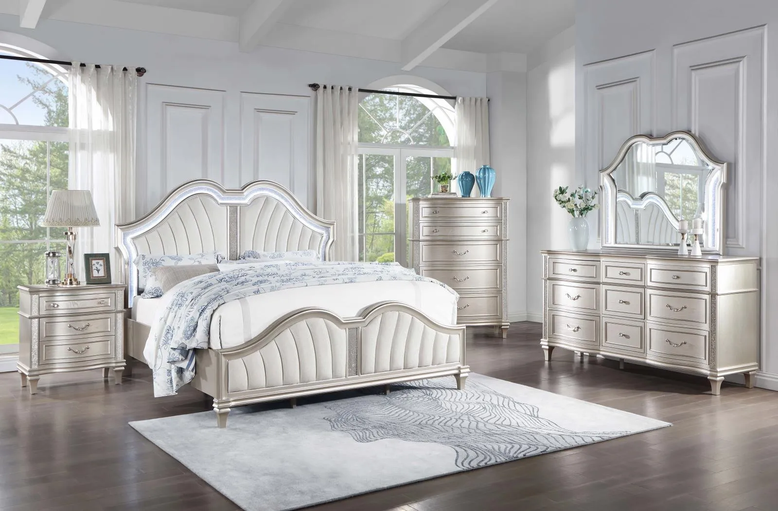 Evangeline 3-Drawer Nightstand - Image 17