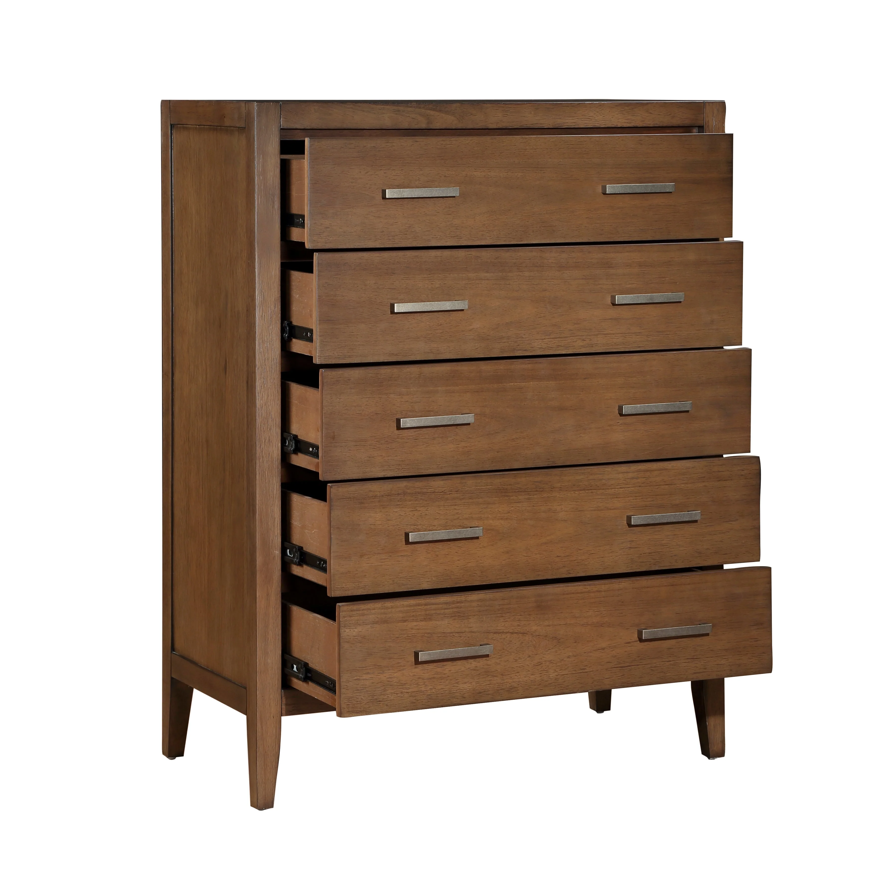 Evans Wire Brushed Light Brown Bedroom Set - Image 15