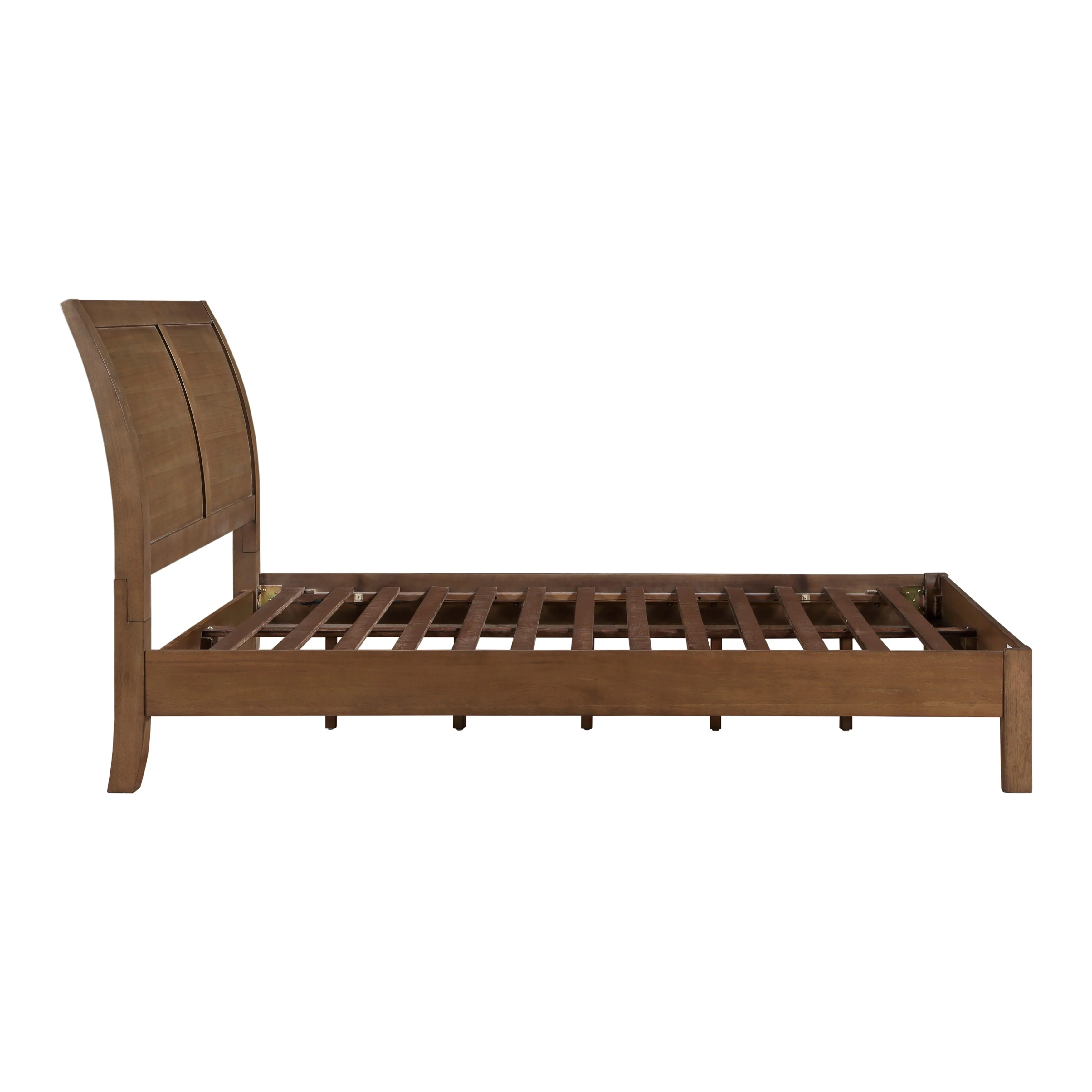 Evans Wire Brushed Light Brown Bedroom Set - Image 5