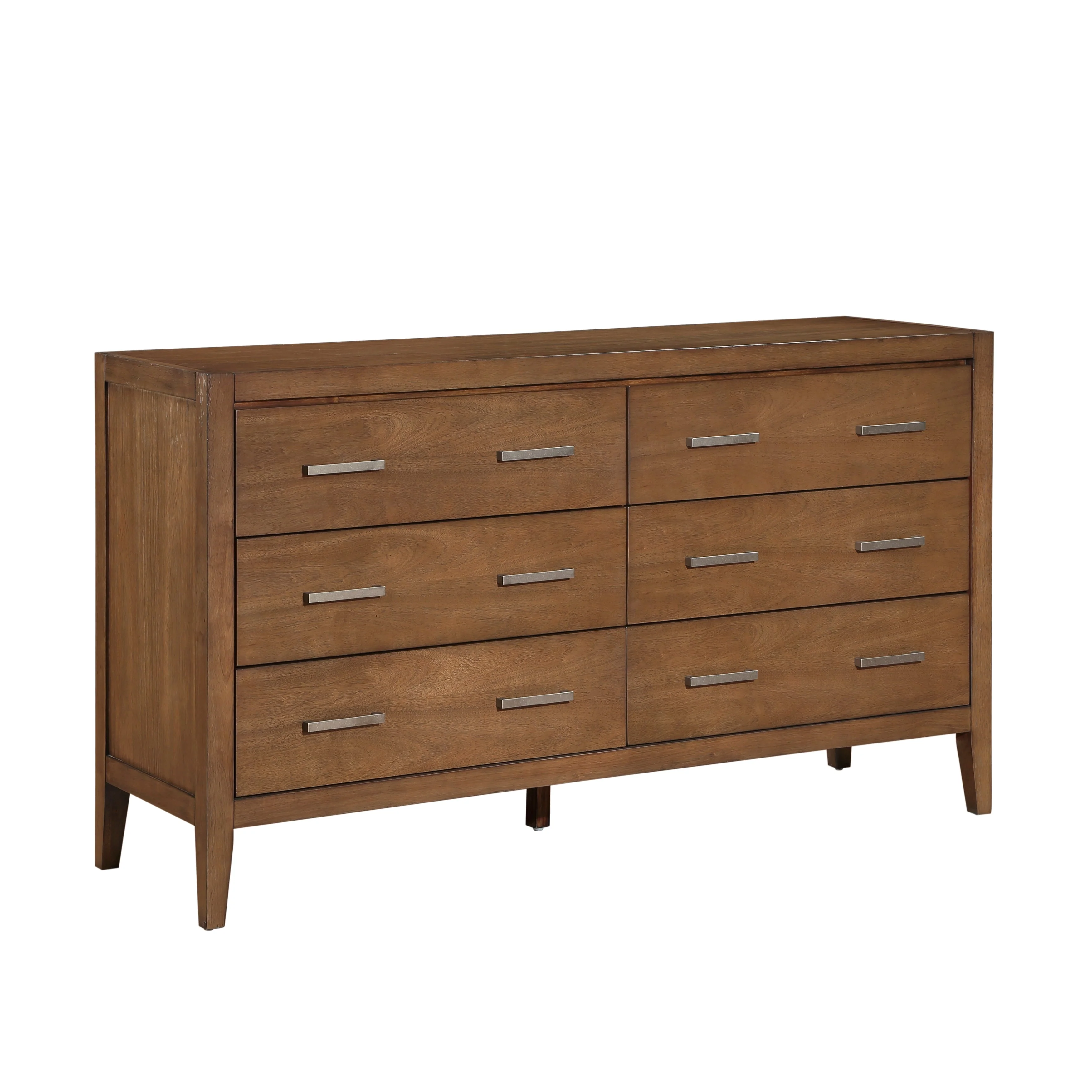 Evans Wire Brushed Light Brown Bedroom Set - Image 7