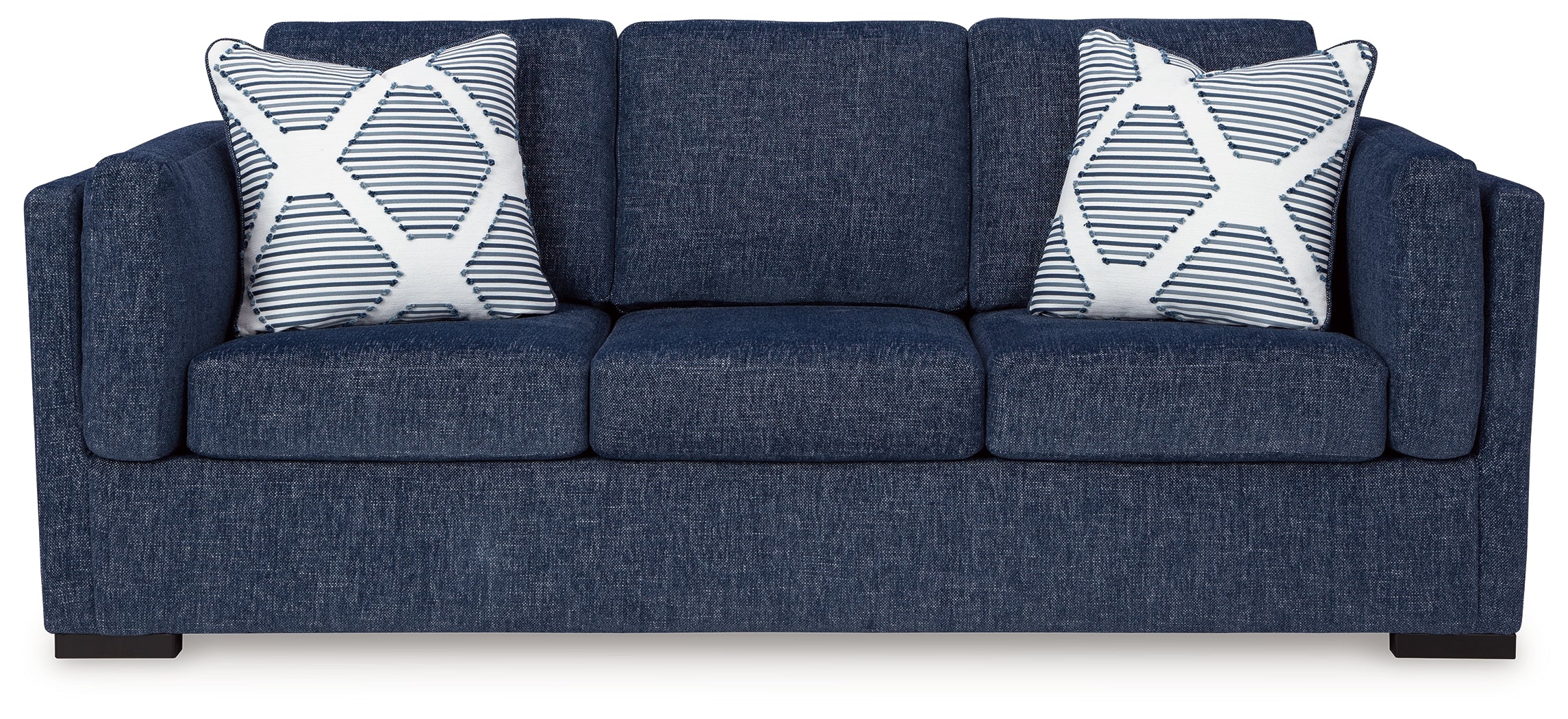 Evansley Navy Sofa and Loveseat - Image 3