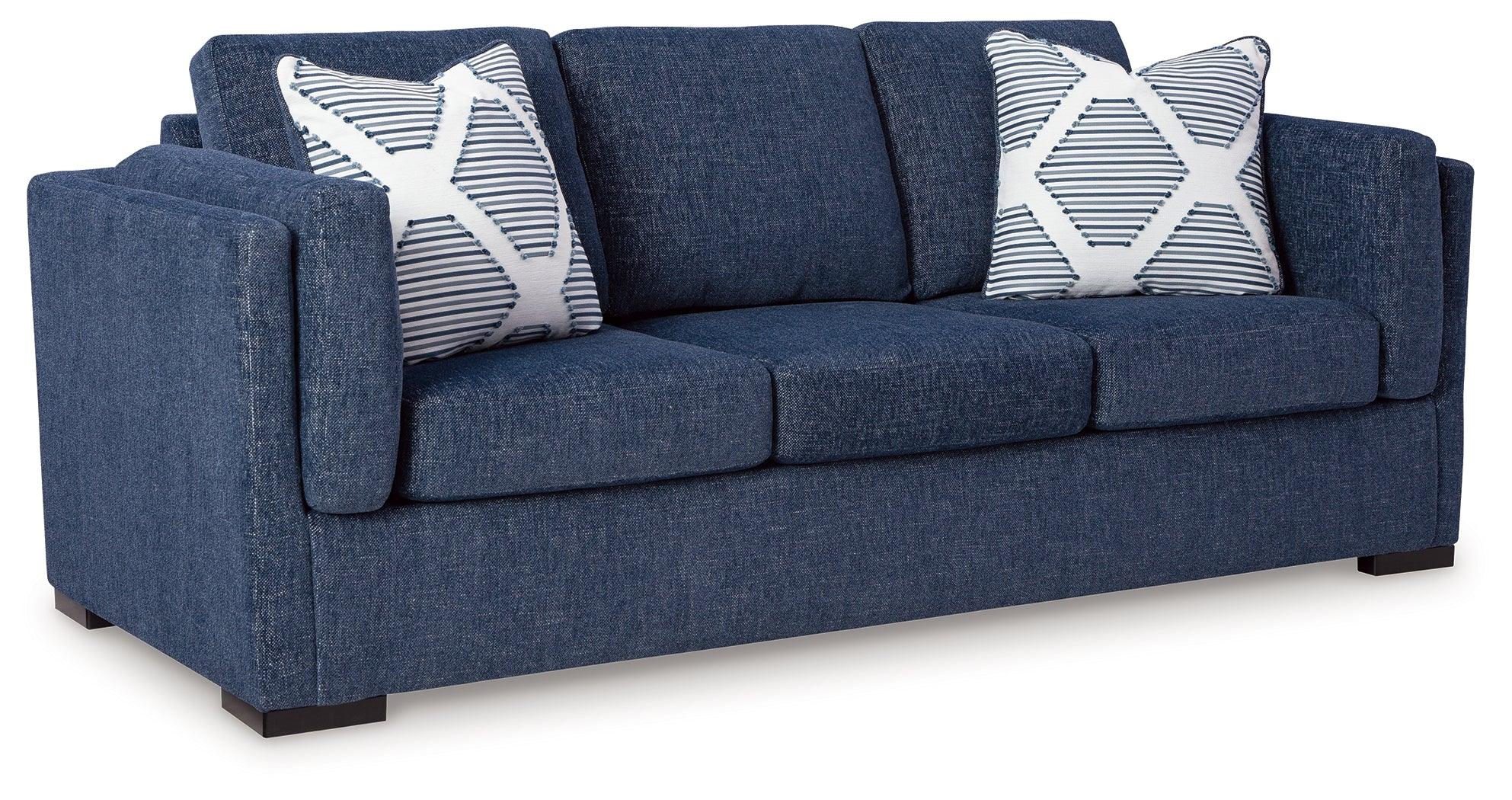 Evansley Navy Sofa - Image 2