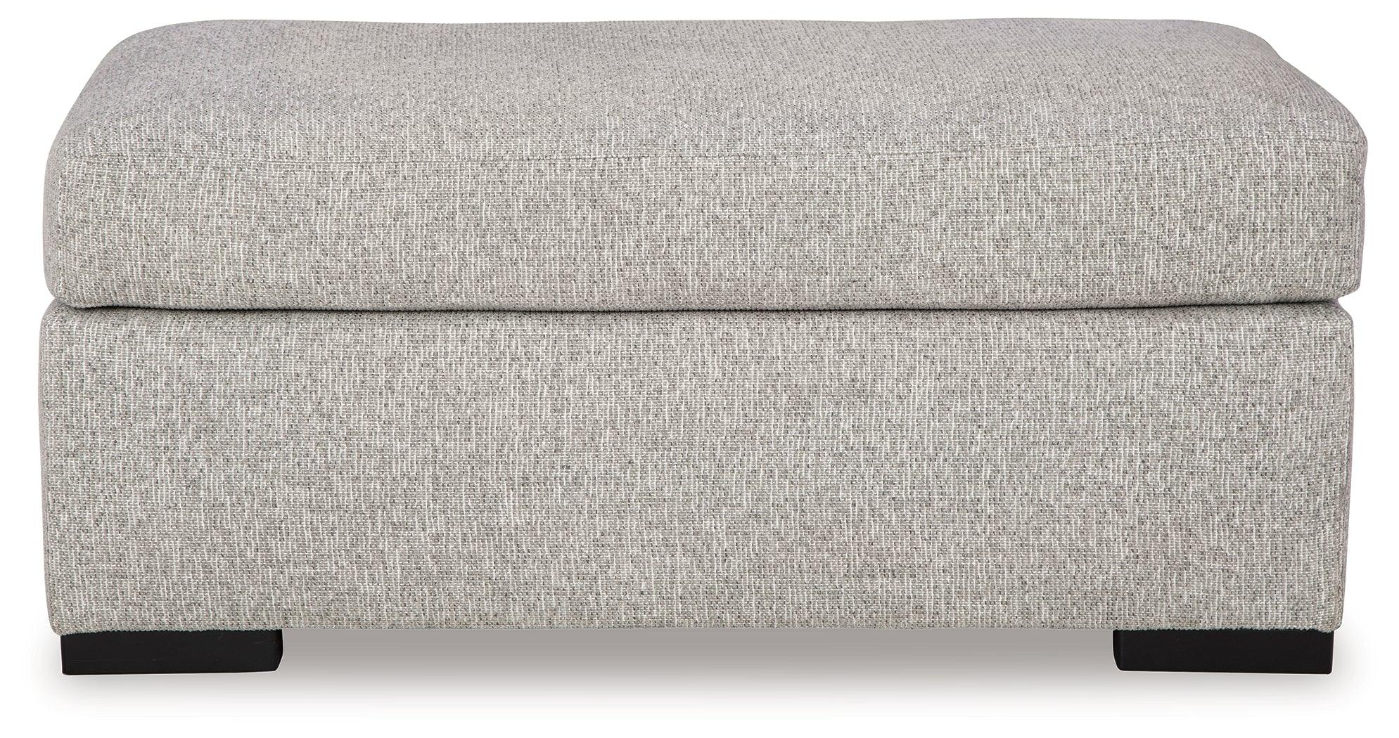 Evansley Pewter Ottoman - Image 2