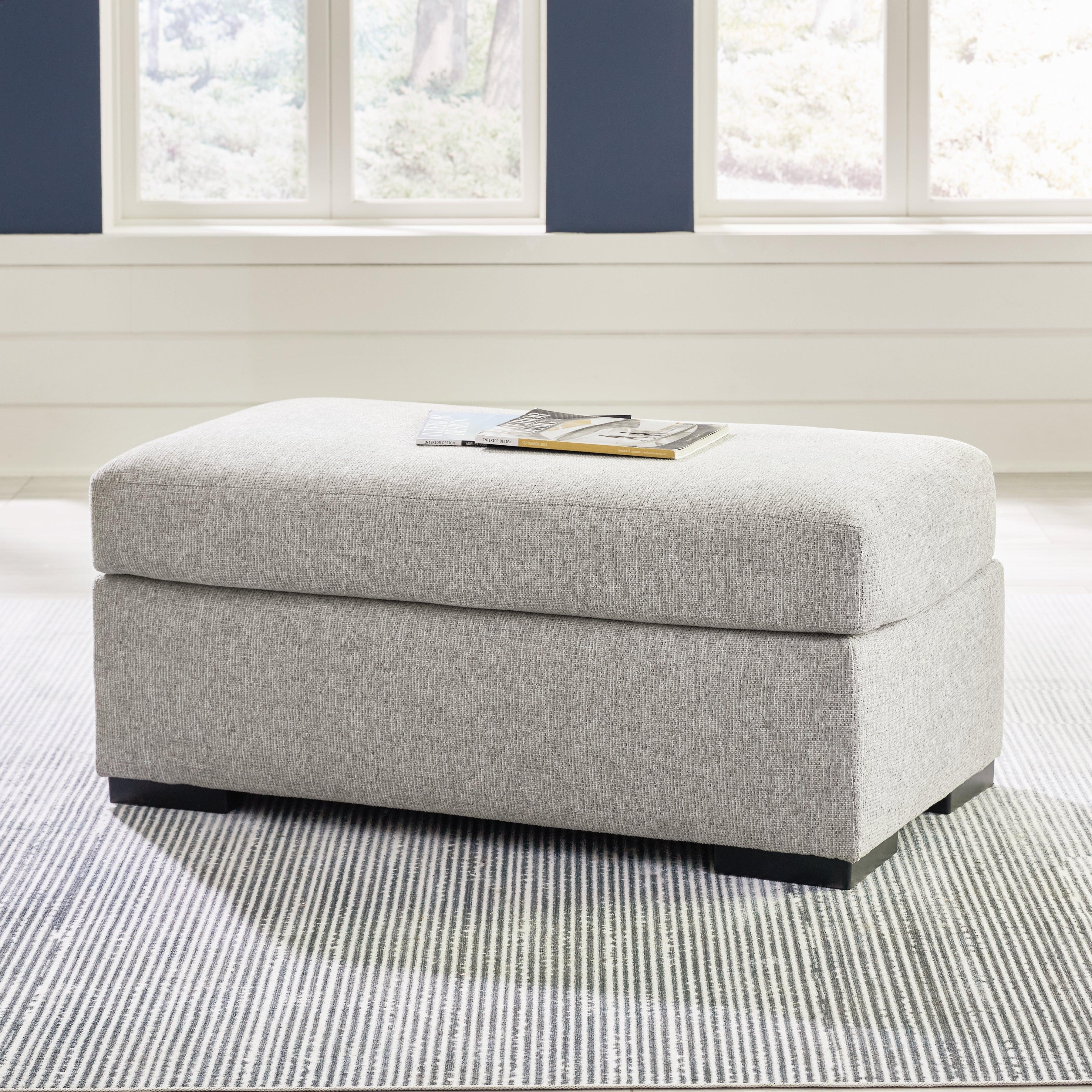 Evansley Pewter Ottoman - Image 5