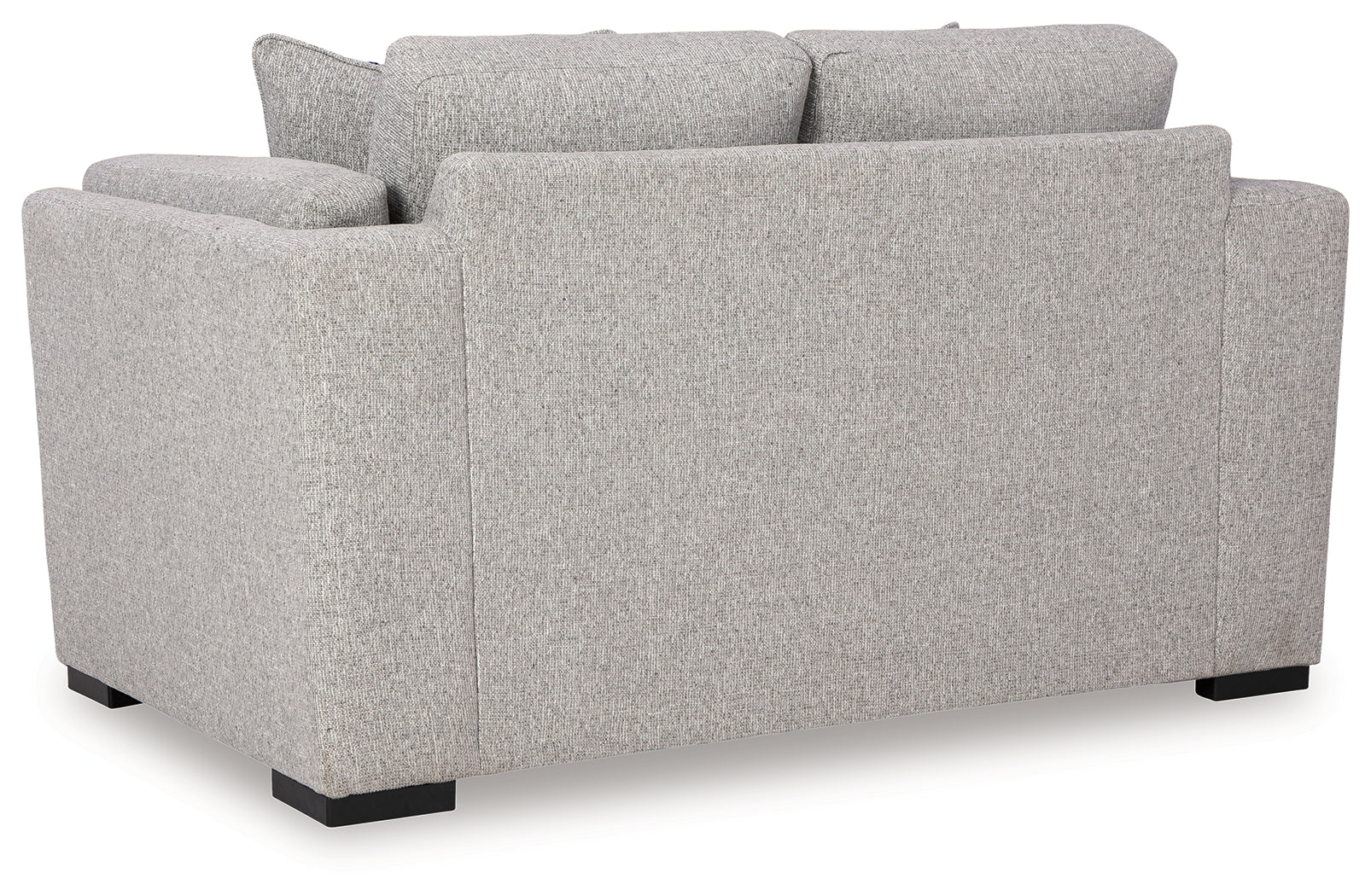 Evansley Sofa, Loveseat, Chair and Ottoman in Pewter - Image 11