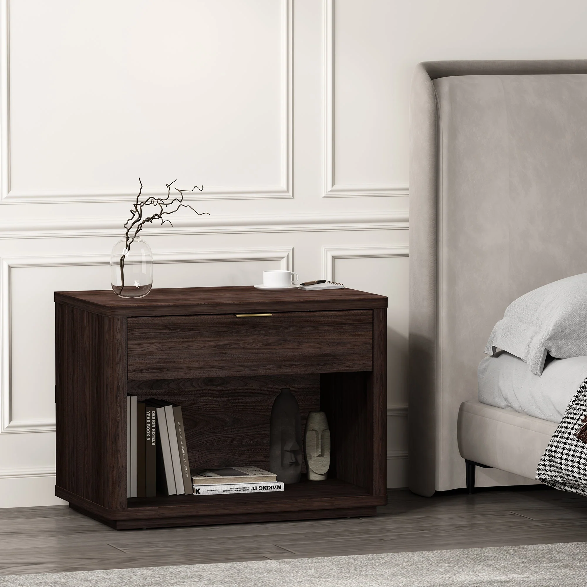 Evelyn 32" Nightstand 2.0 in Brown - Image 2
