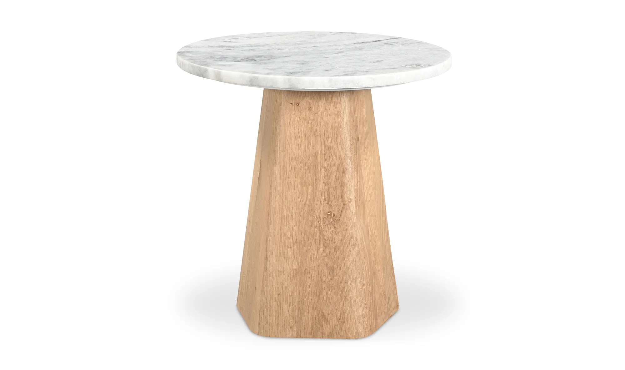 Evelyn Accent Table Ashen Grey Matrix Marble - Image 3