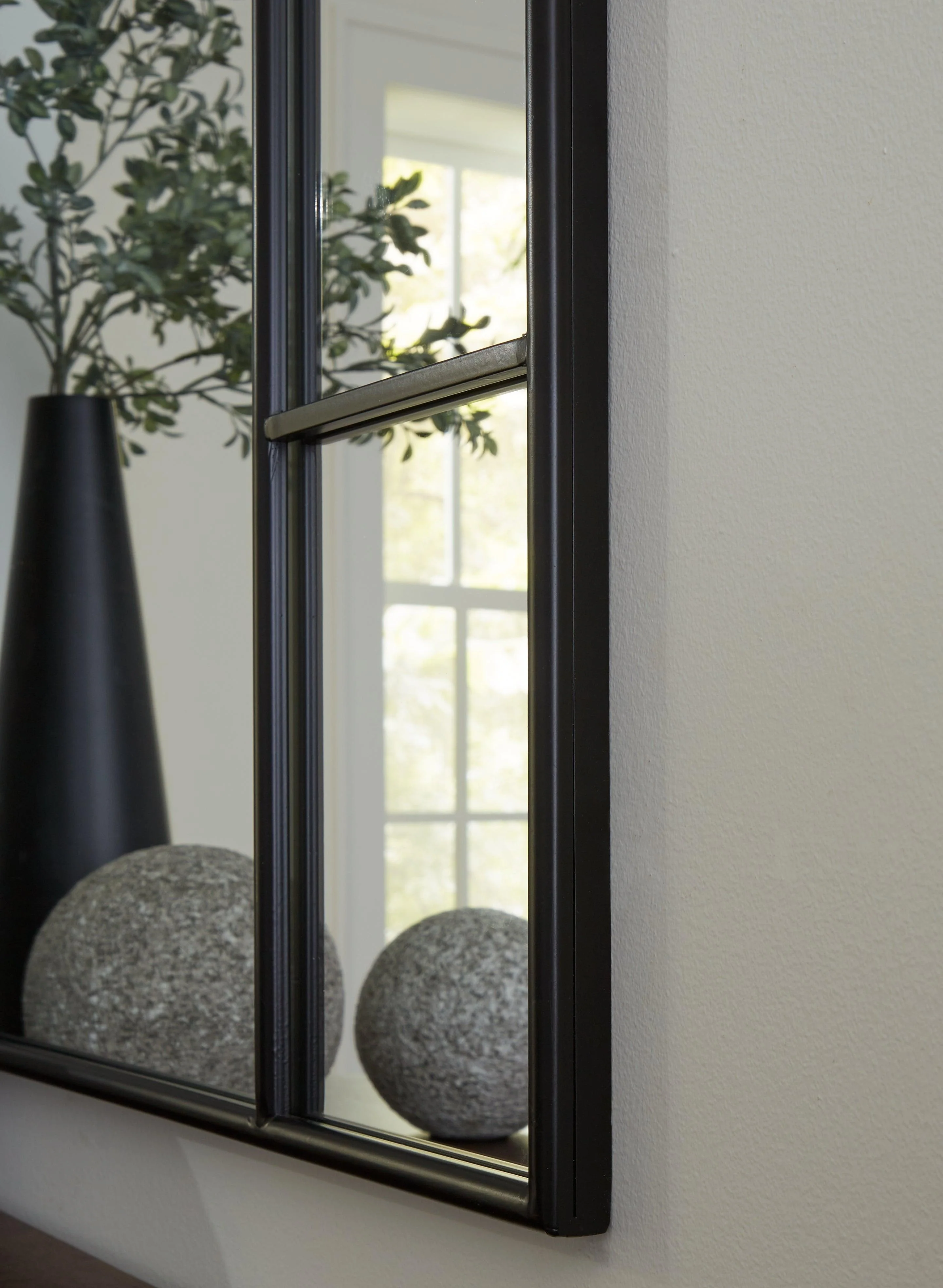Evengton Black Accent Mirror - Image 2