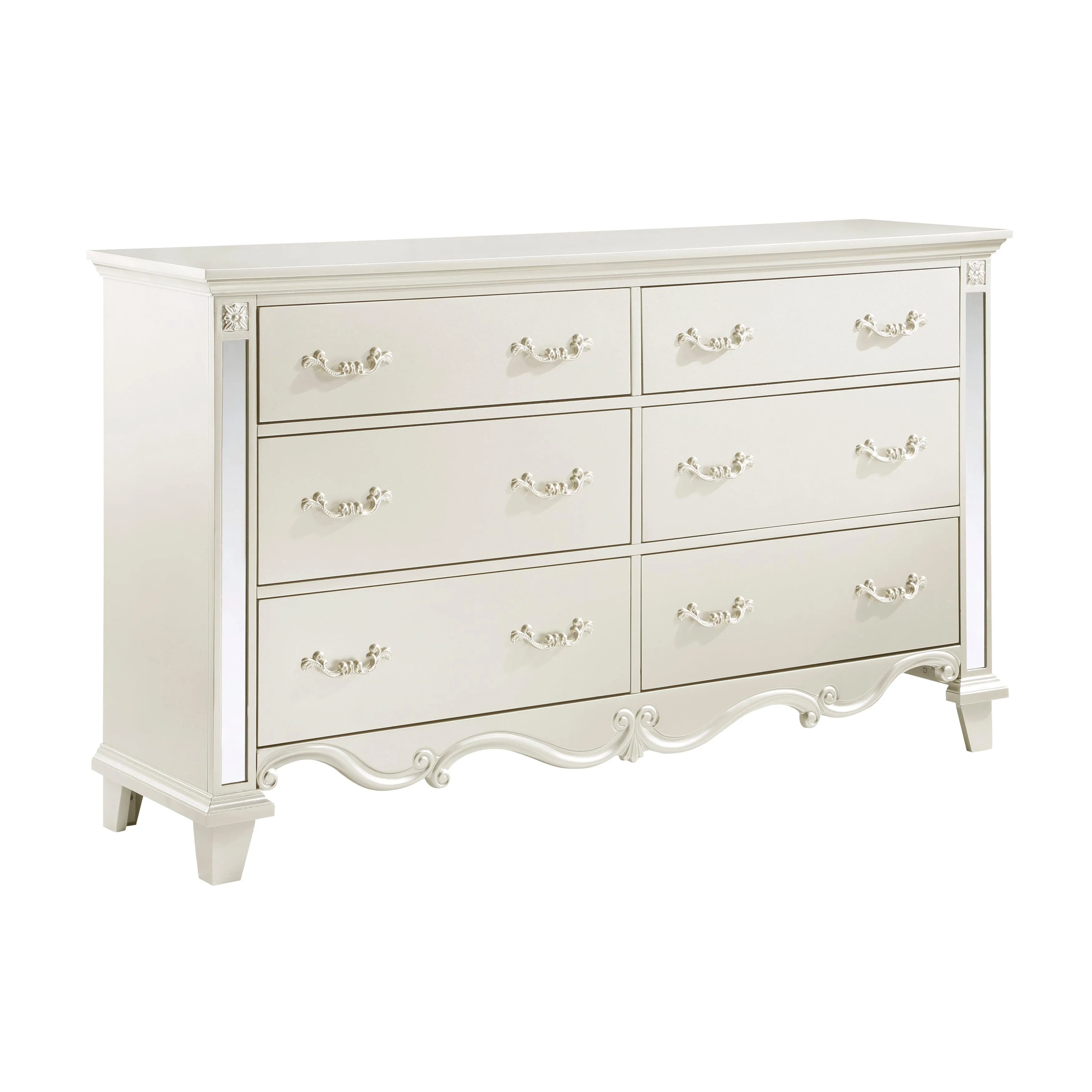 Ever Champagne Mirrored Dresser - Image 3