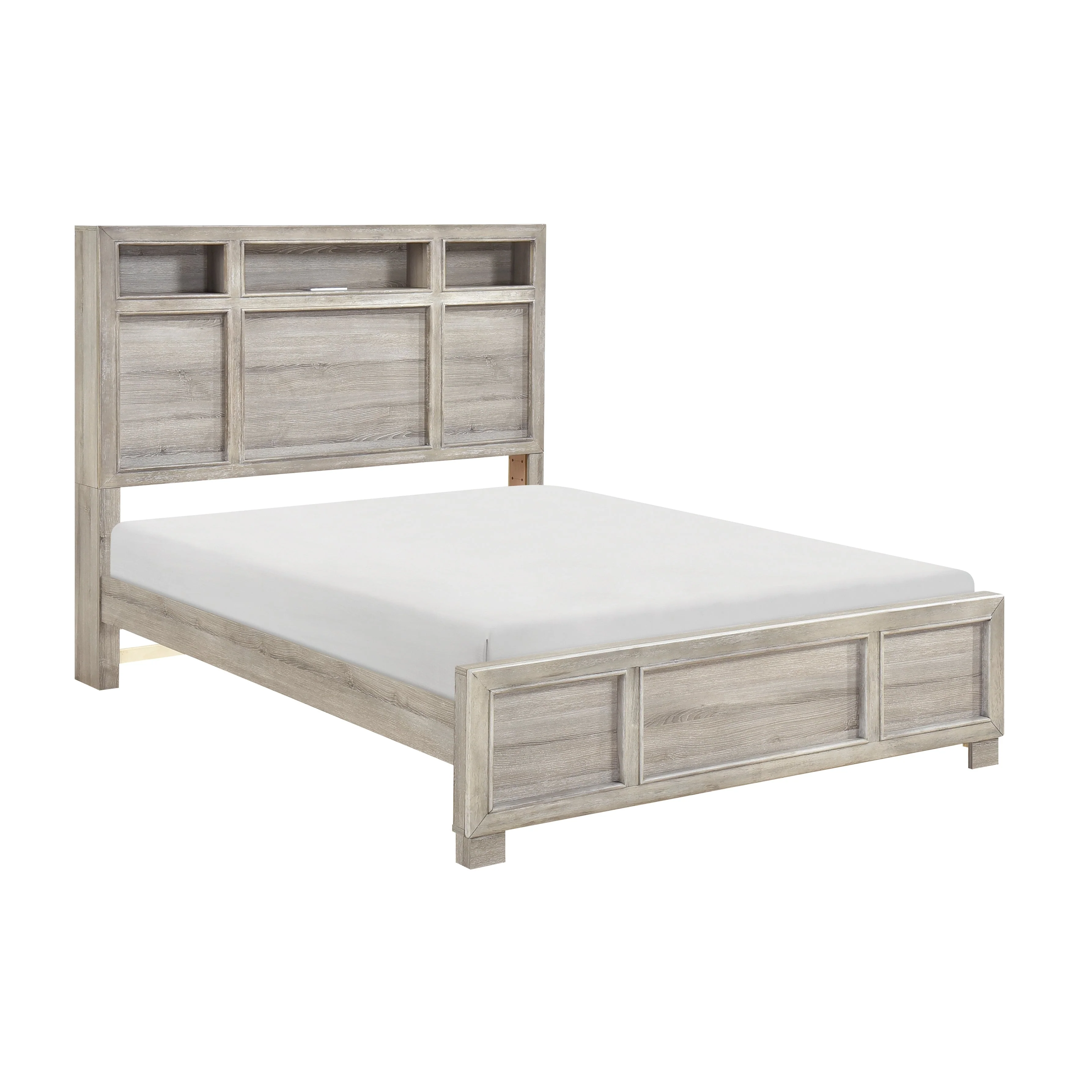 Everett Gray California King Bed - Image 3