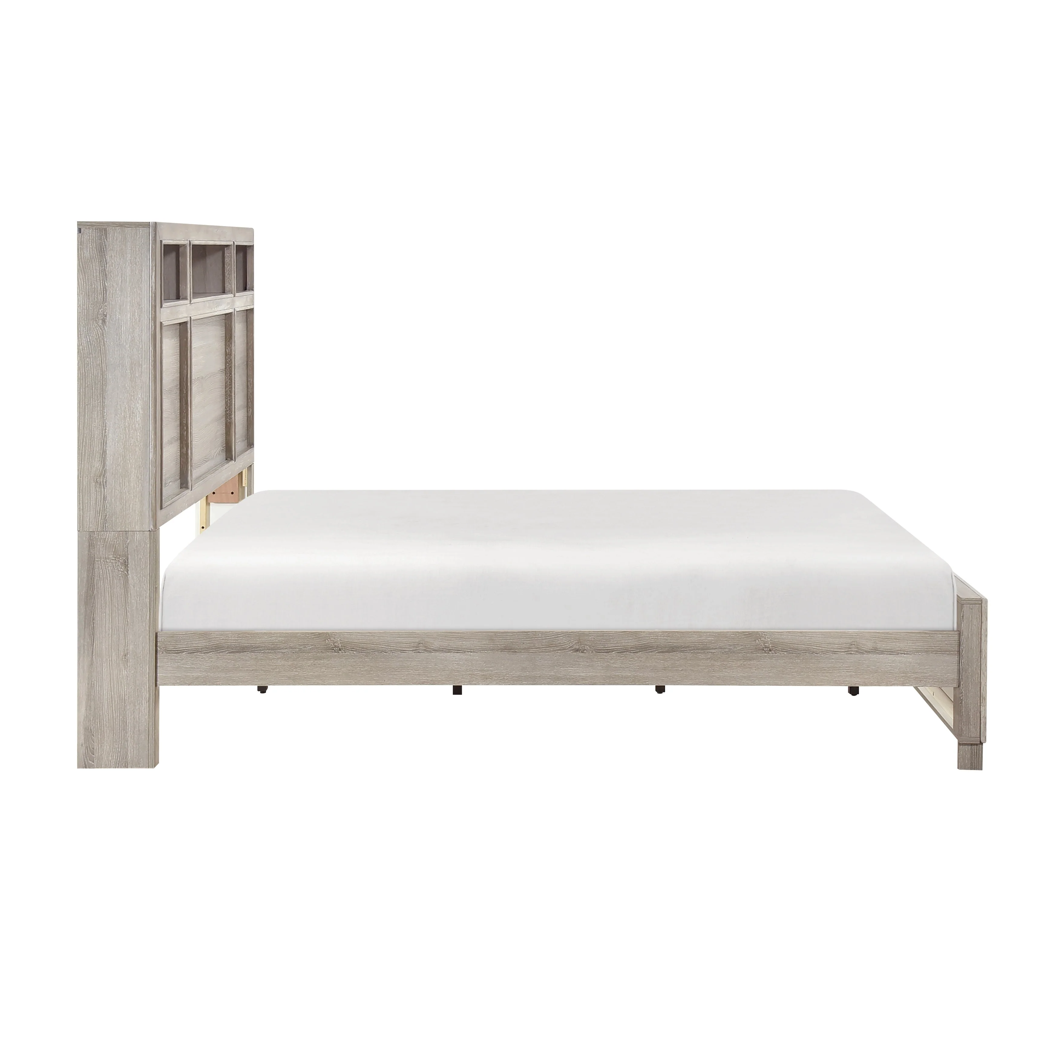 Everett Gray California King Bed - Image 4