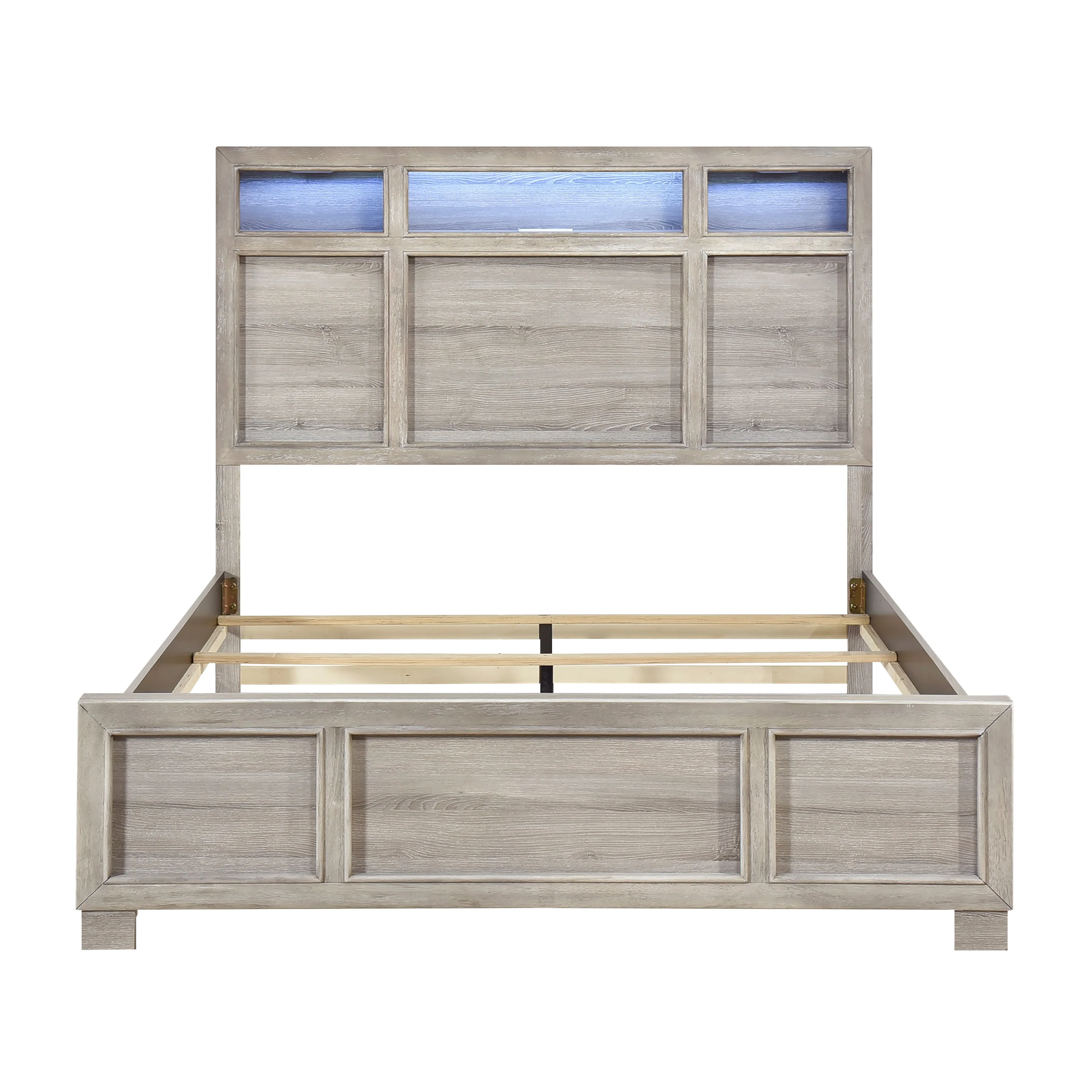 Everett Gray California King Bed - Image 5