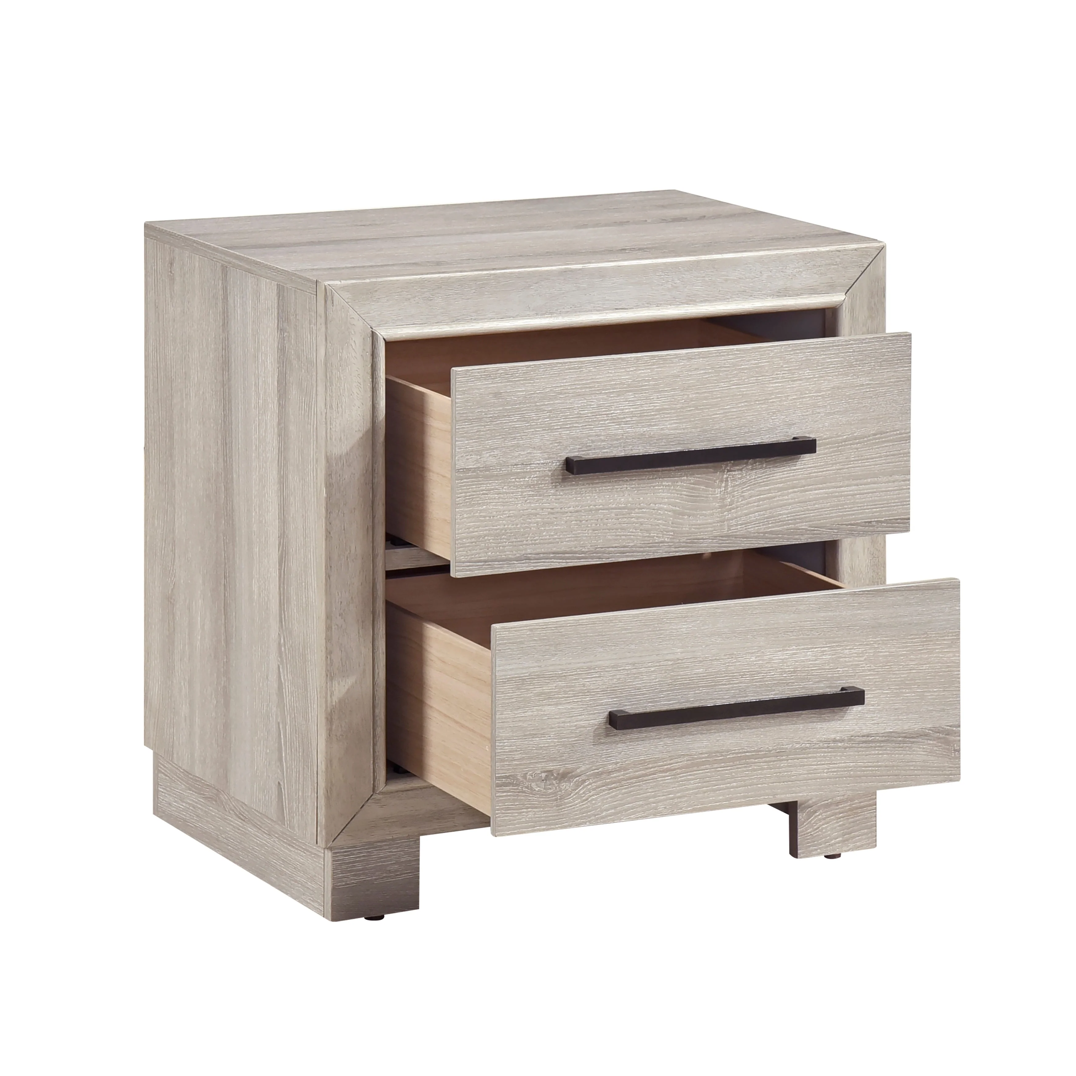 Everett Gray Nightstand - Image 2