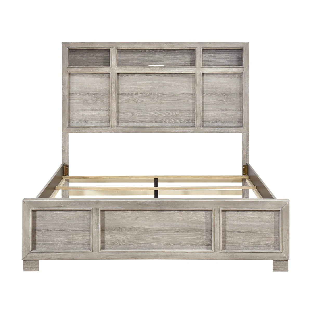 Everett Gray Queen Panel Bed - Image 2
