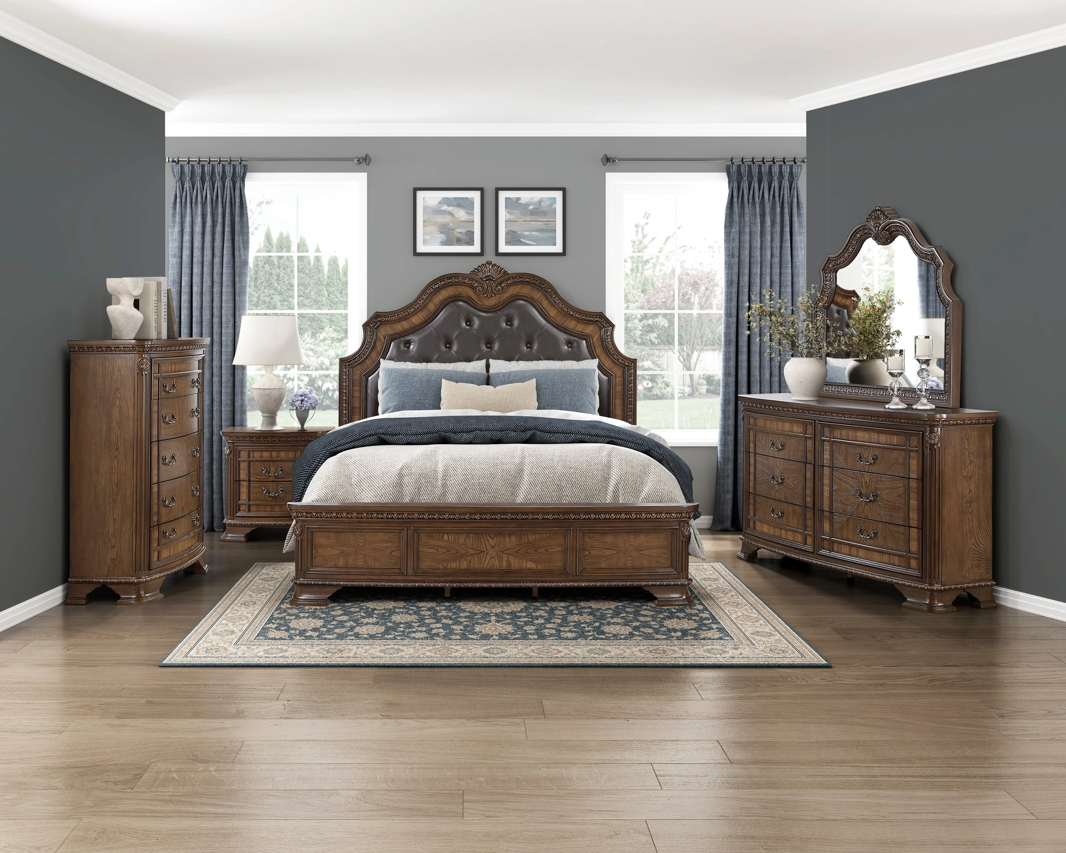 Everleigh Brown California King Bed - Image 8