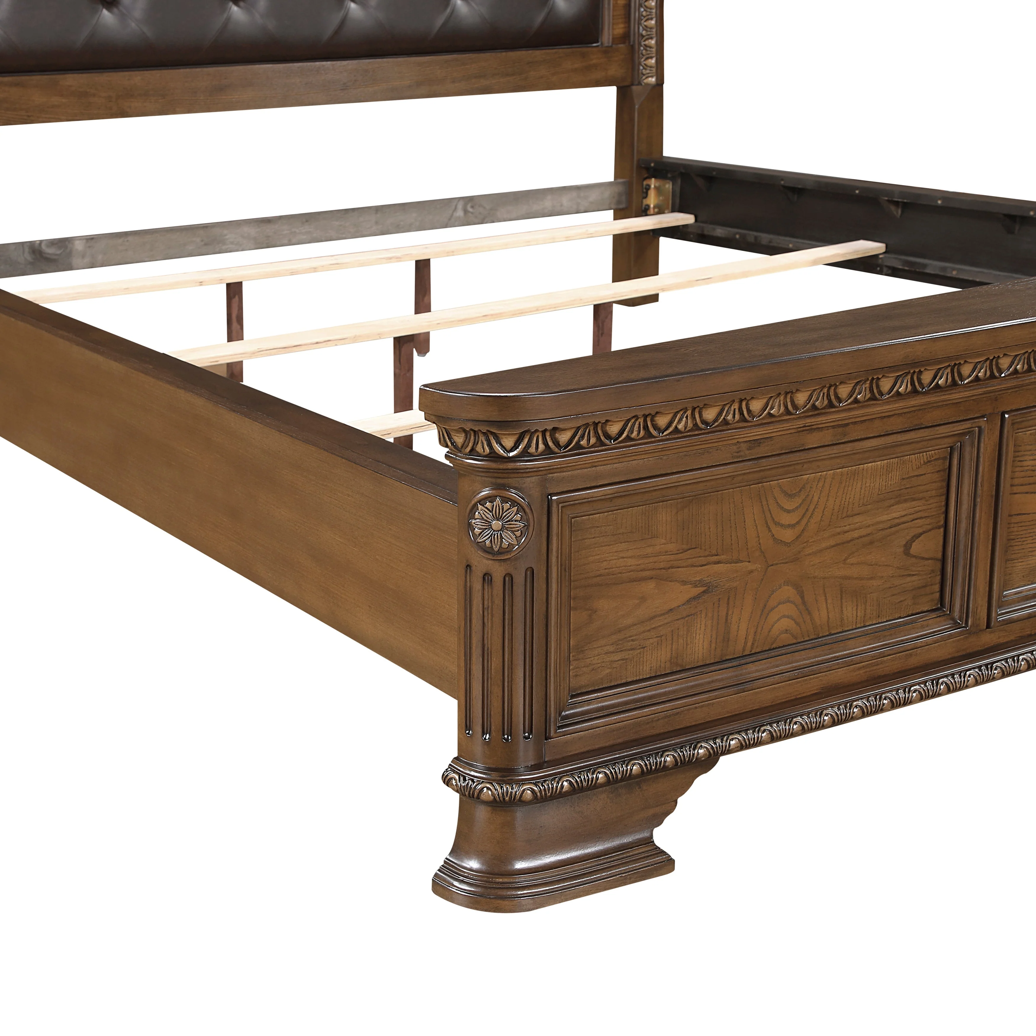 Everleigh Brown Queen Bed - Image 8