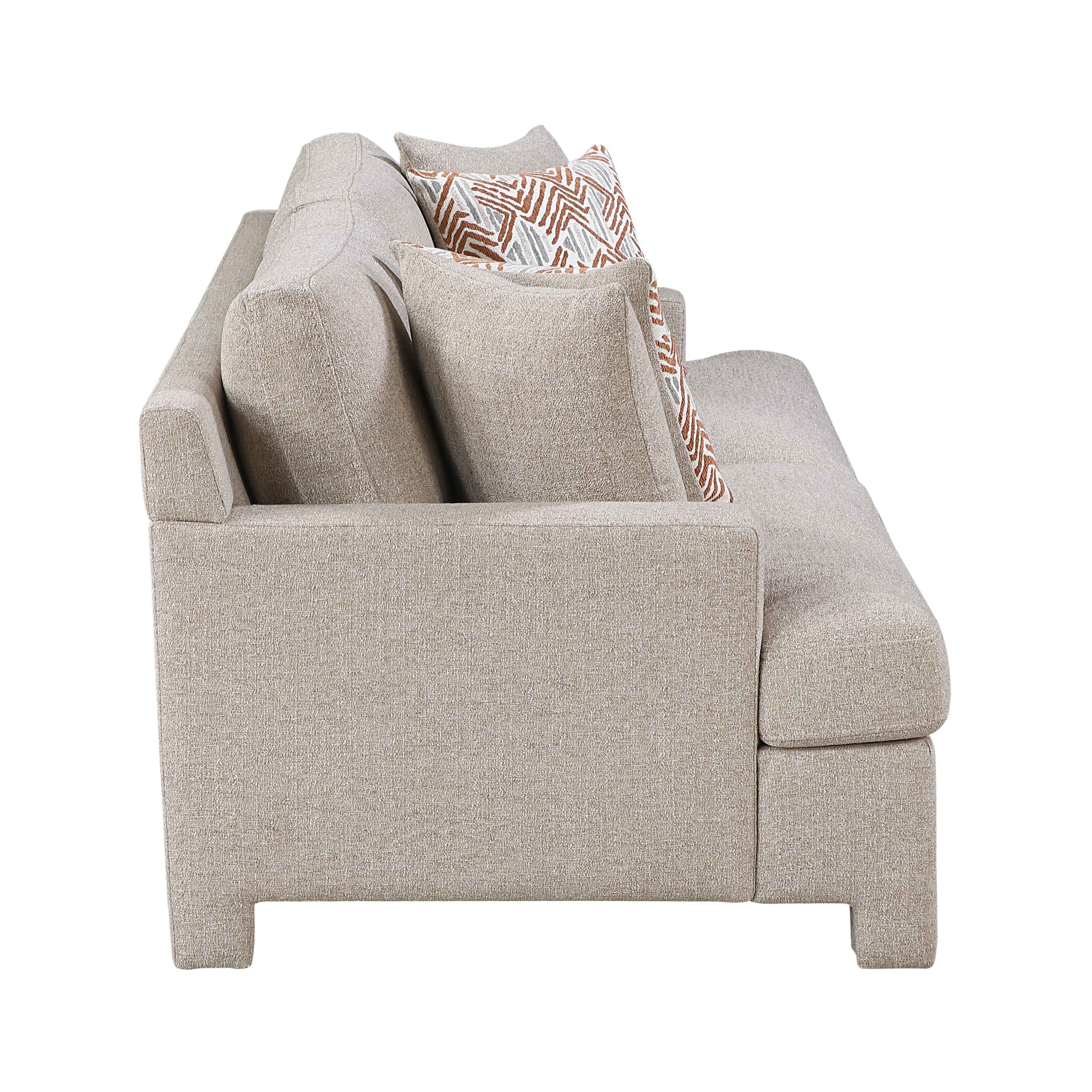 Everly Taupe Sofa - Image 3