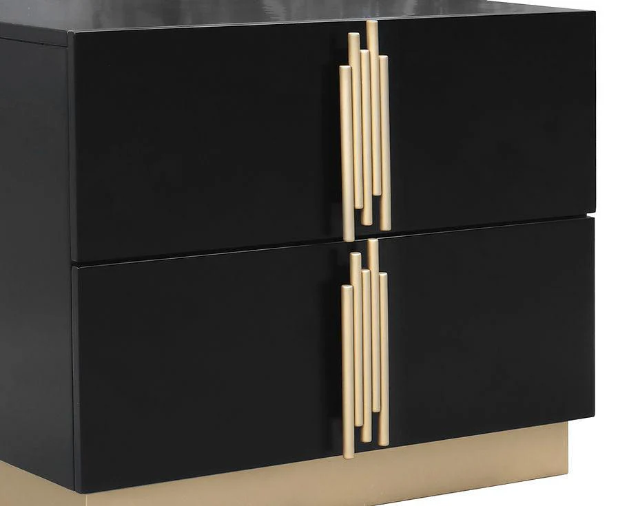 Evon Black Bedroom Set - Image 4