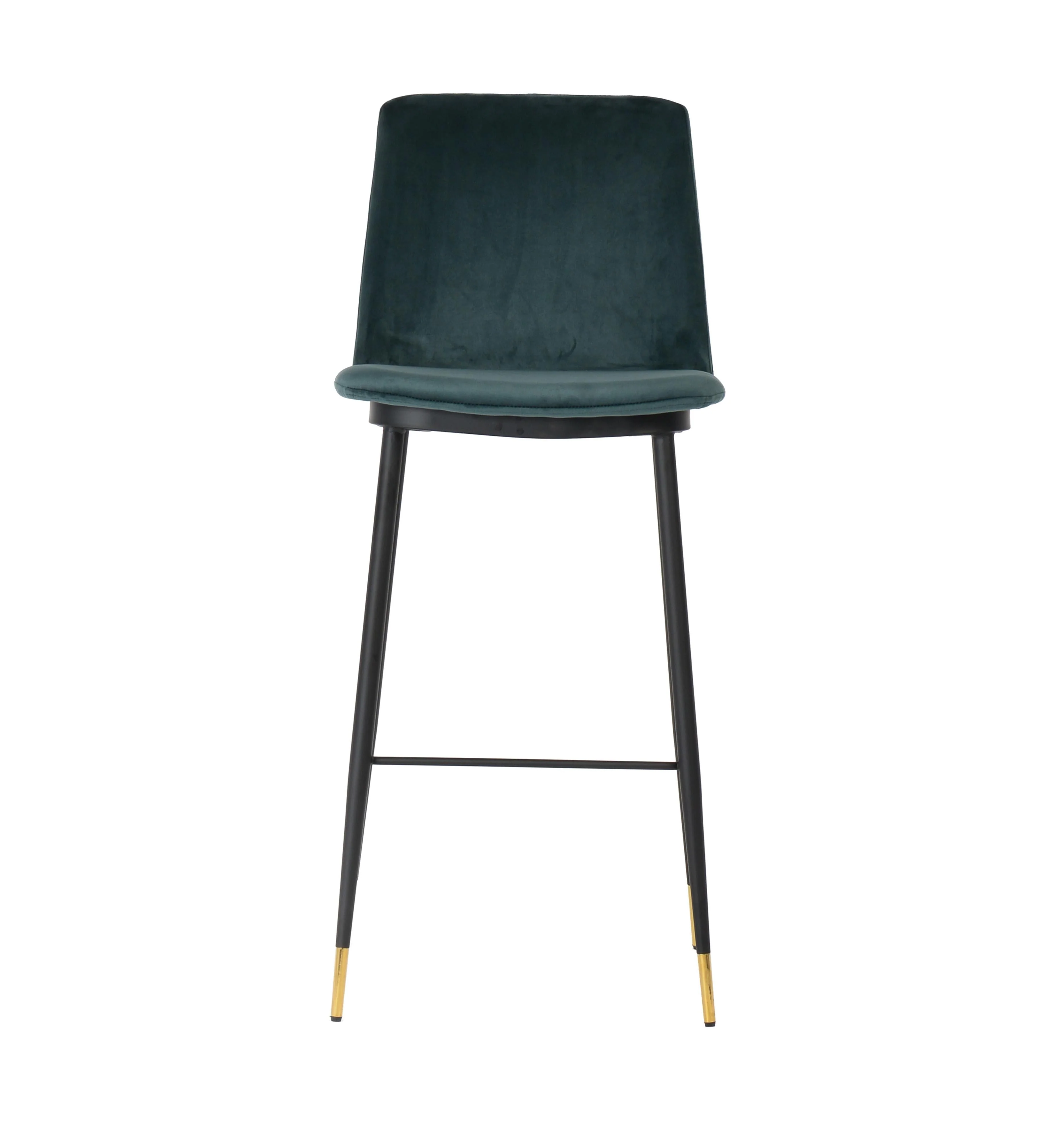 Evora Velvet Counter Stool - Set of 2 - Image 4