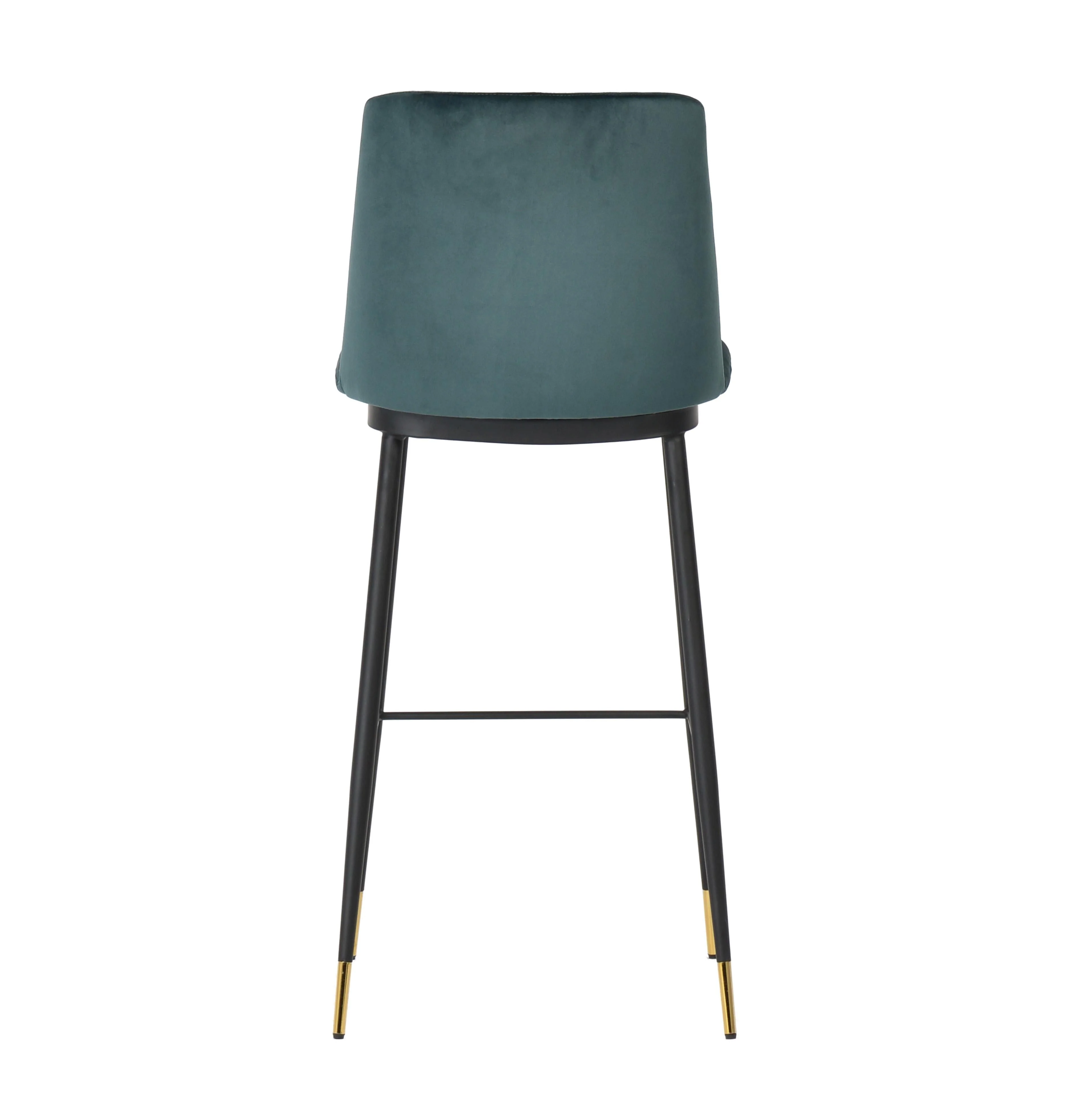 Evora Velvet Counter Stool - Set of 2 - Image 6