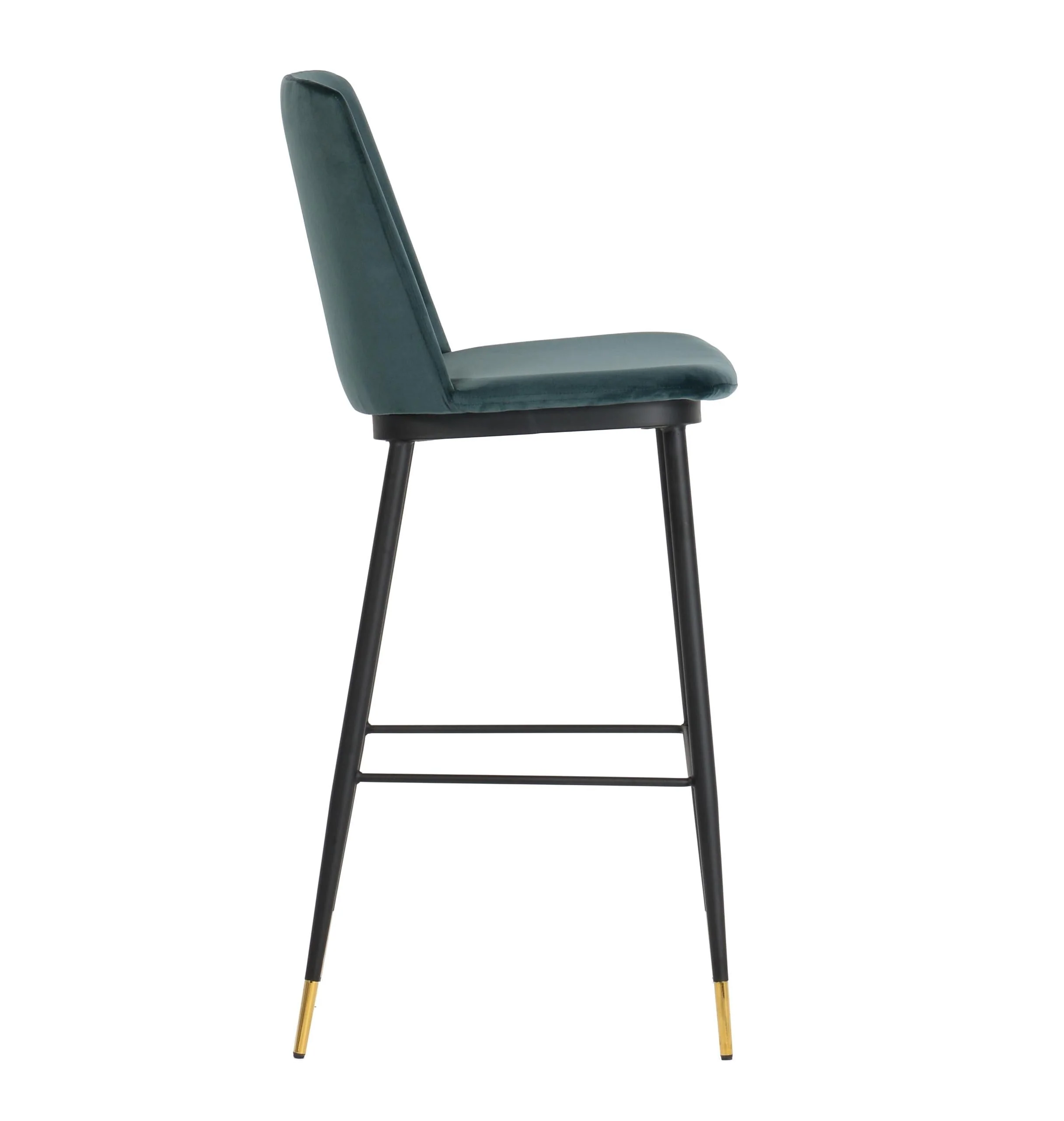 Evora Velvet Counter Stool - Set of 2 - Image 7