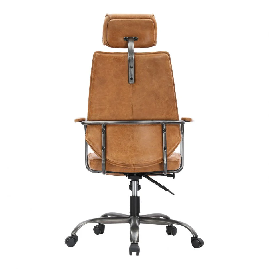Executive Office Chair Tan - Image 4