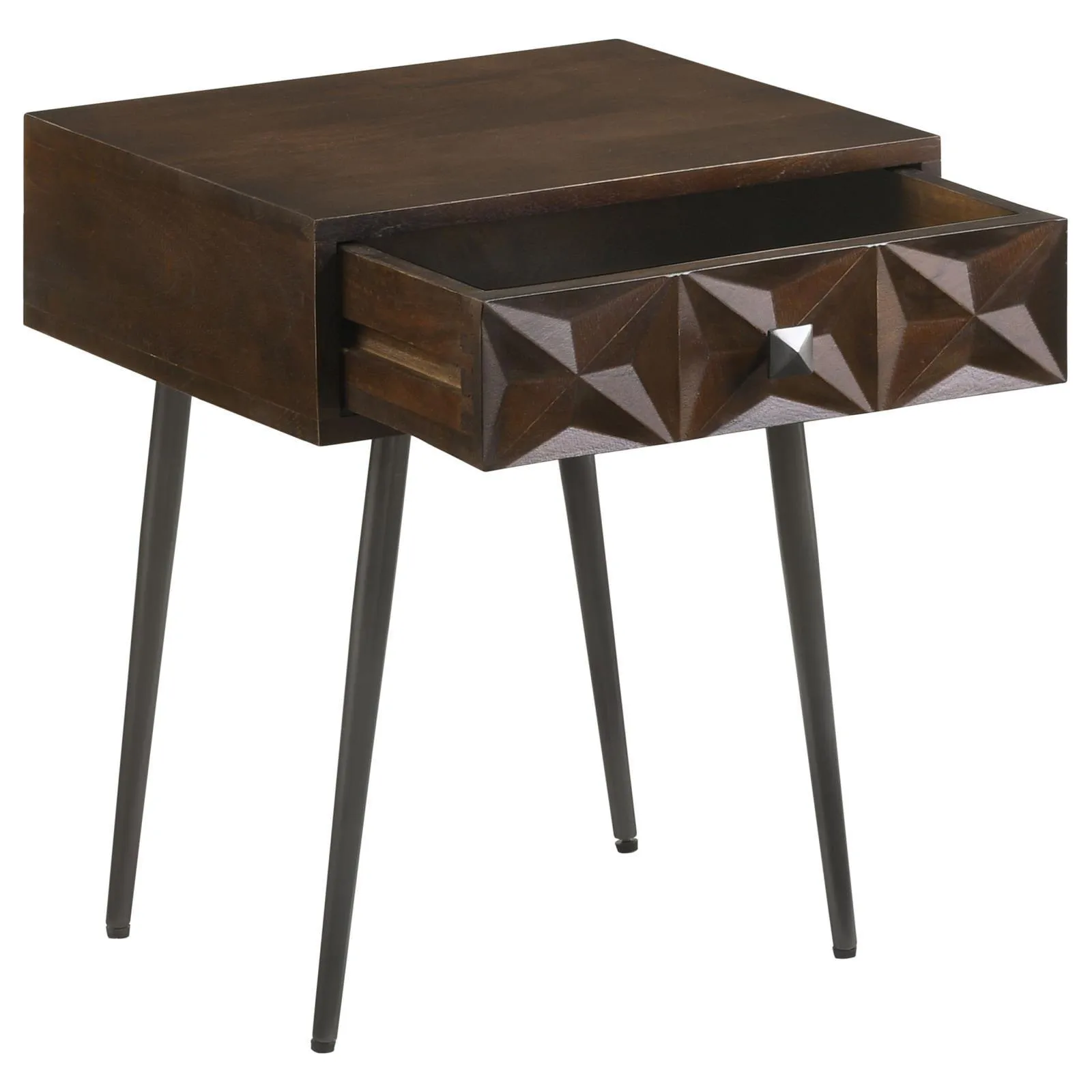 Ezra Rectangular 1-Drawer Accent Cabinet - Image 2