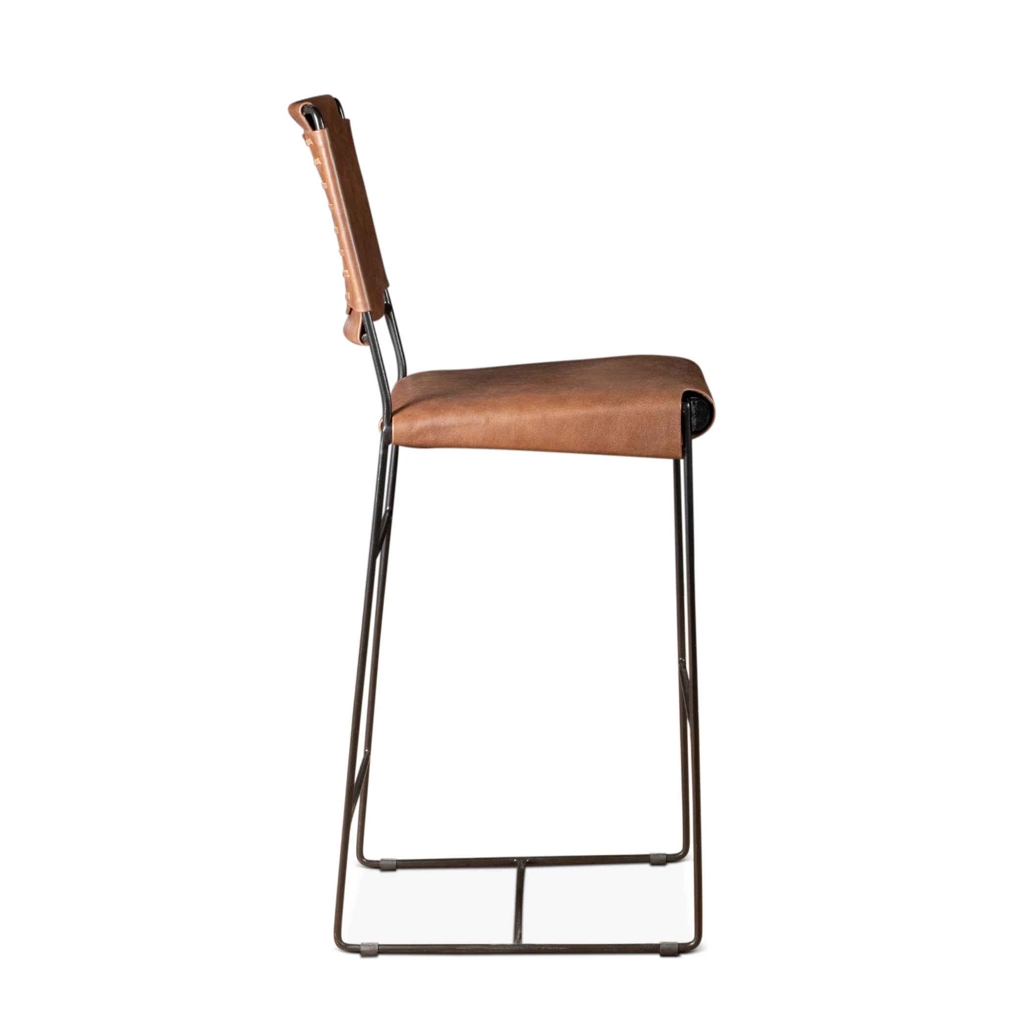 Paso Robles 16" Counter Stool in Tawny Brown - Image 2