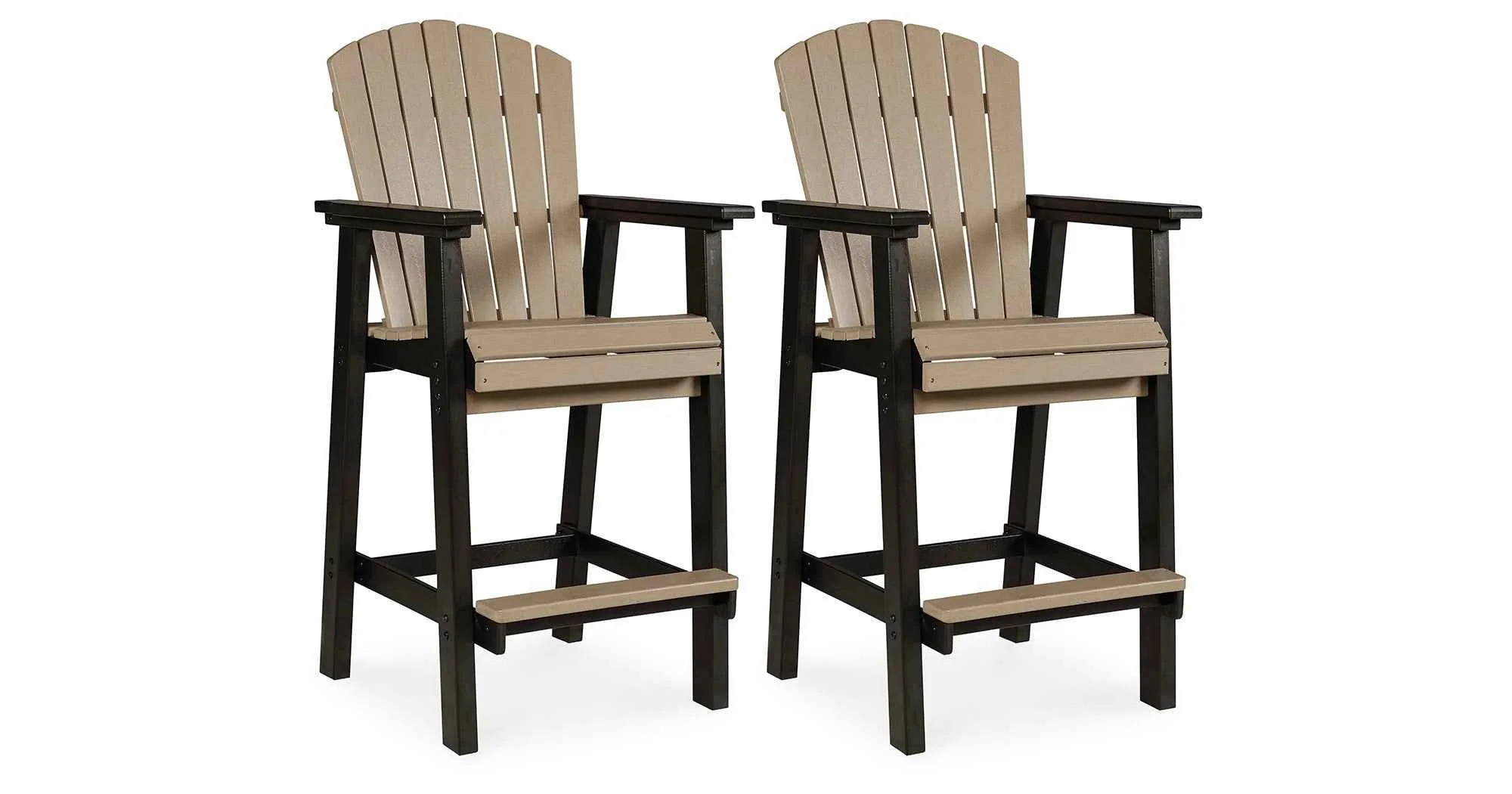 Fairen Trail Black/Driftwood Barstool - Image 15