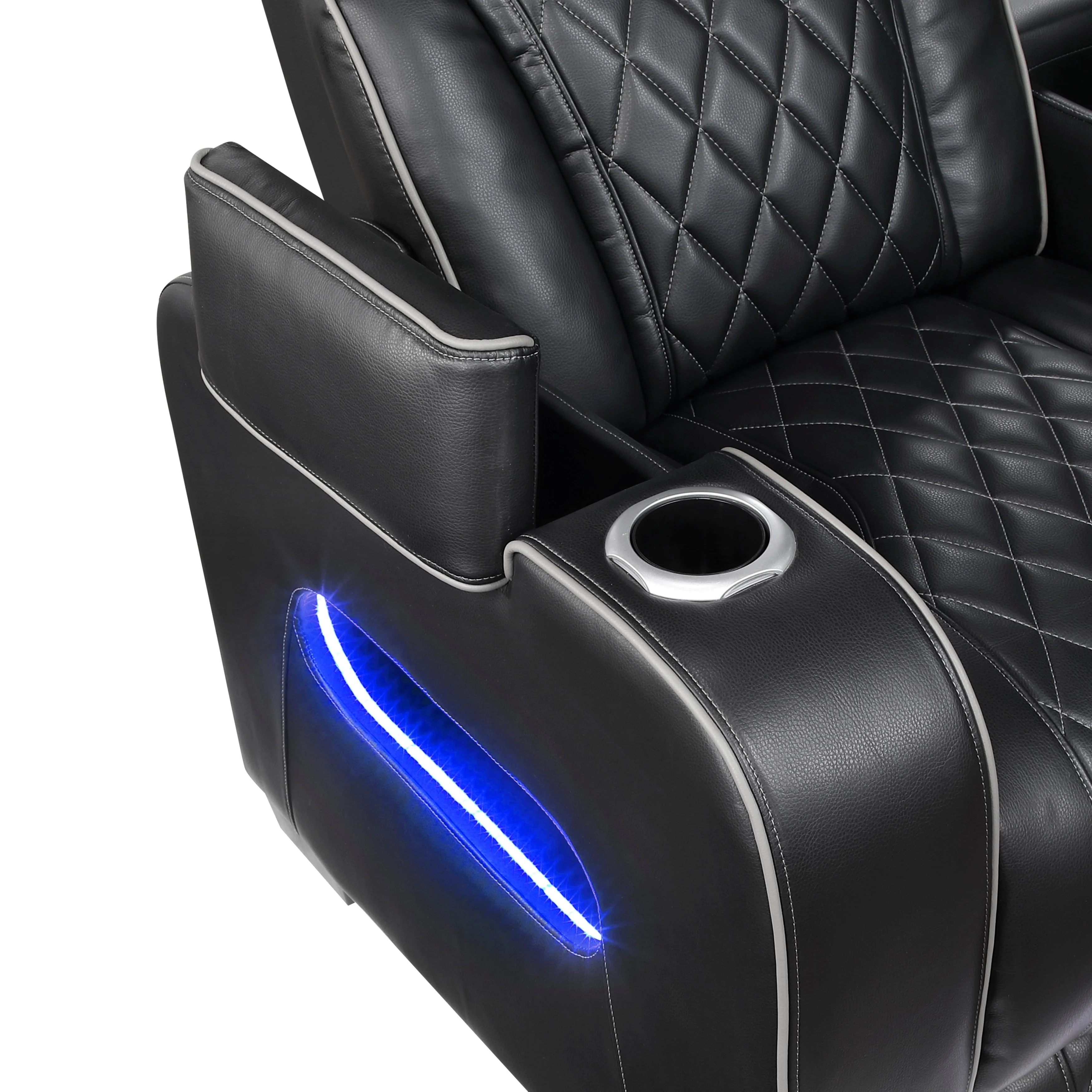 Fairway Black Power Reclining Chair - Image 14
