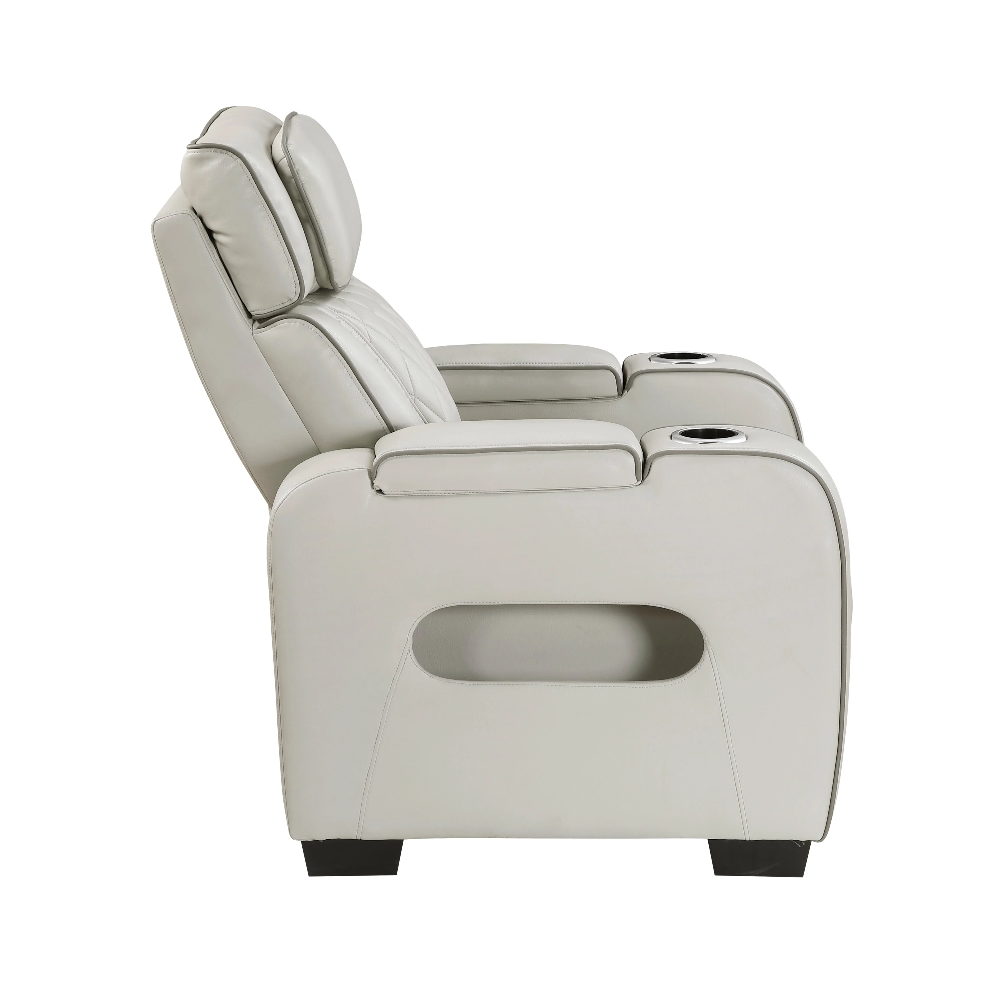 Fairway Taupe Power Double Reclining Living Room Set - Image 22