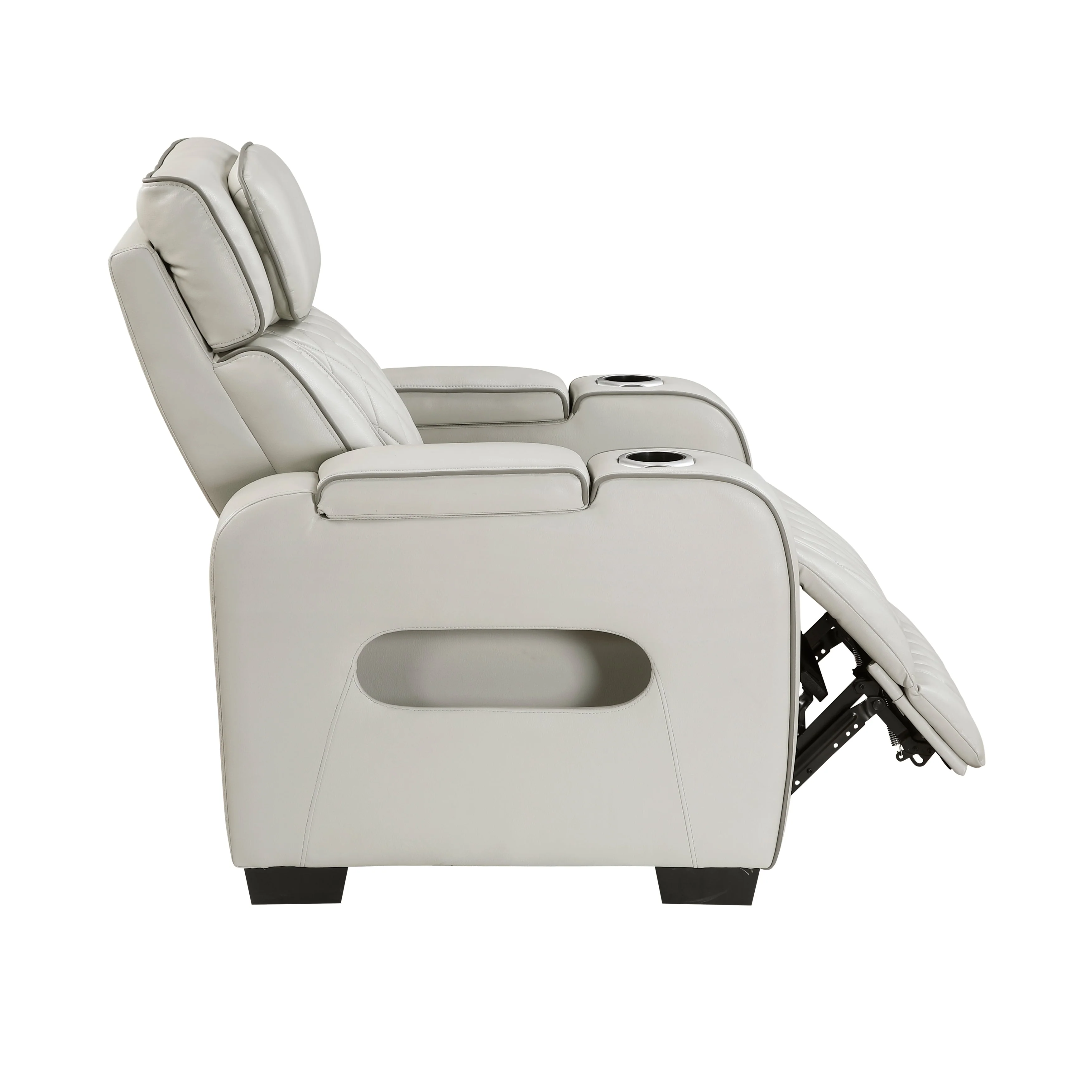 Fairway Taupe Power Double Reclining Living Room Set - Image 27