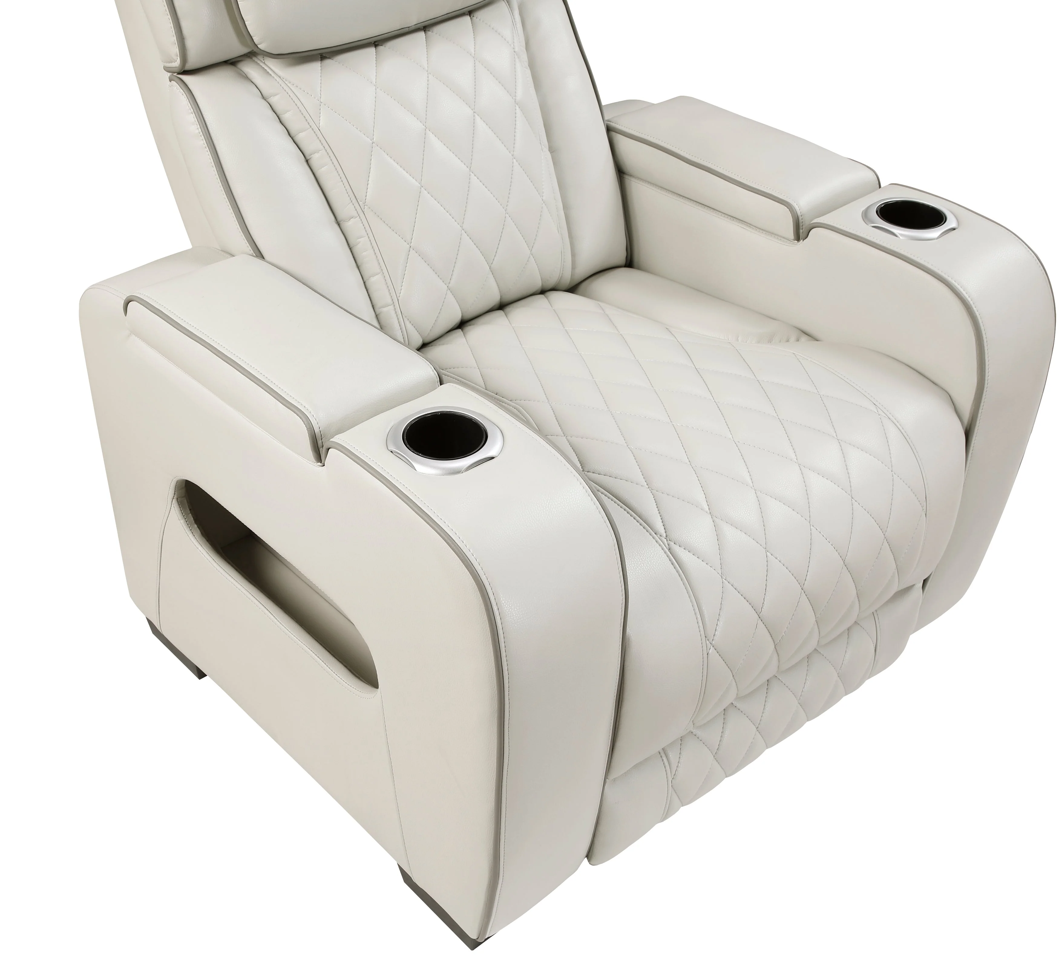 Fairway Taupe Power Double Reclining Living Room Set - Image 31