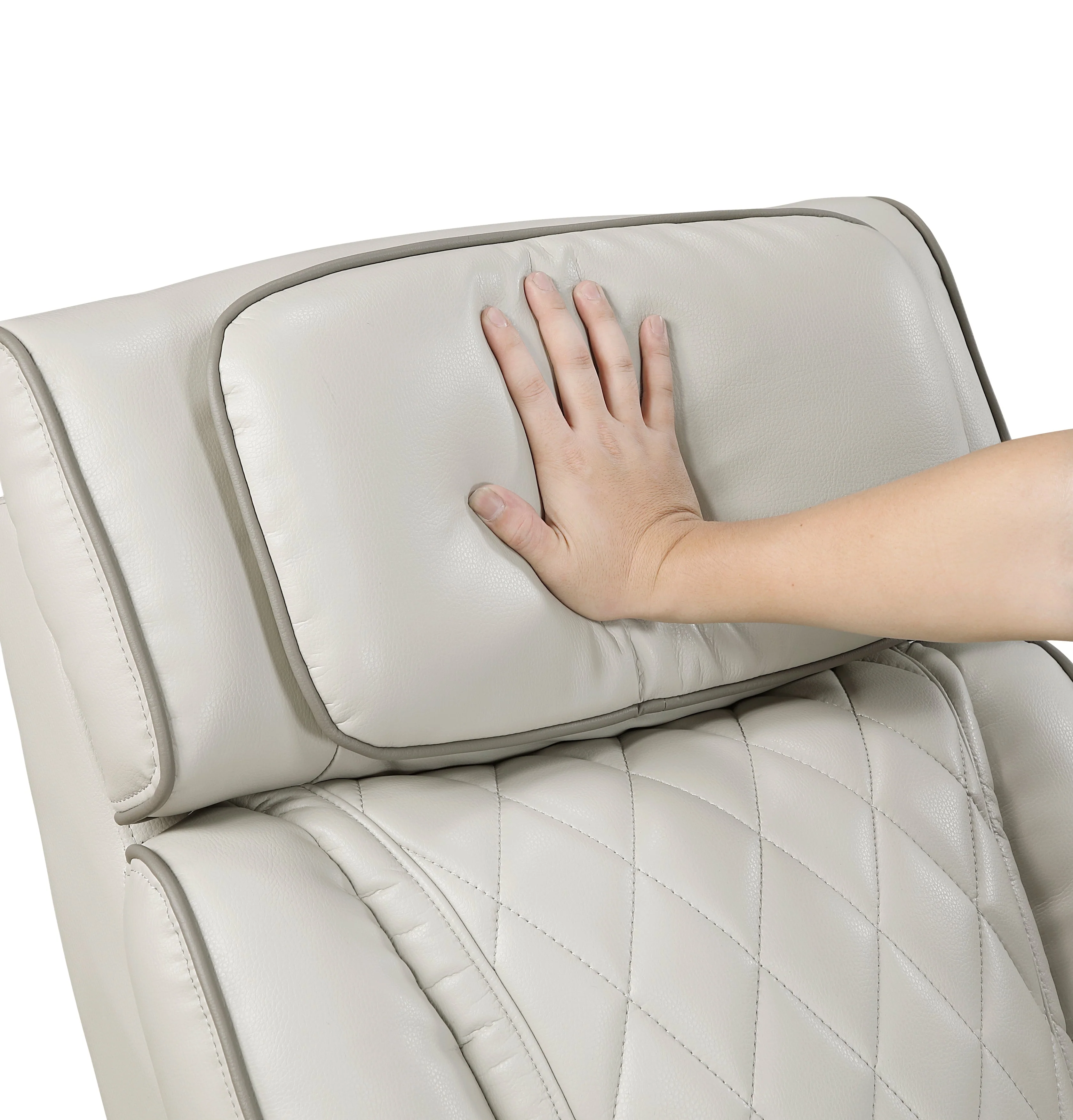 Fairway Taupe Power Double Reclining Loveseat with Center Console - Image 11