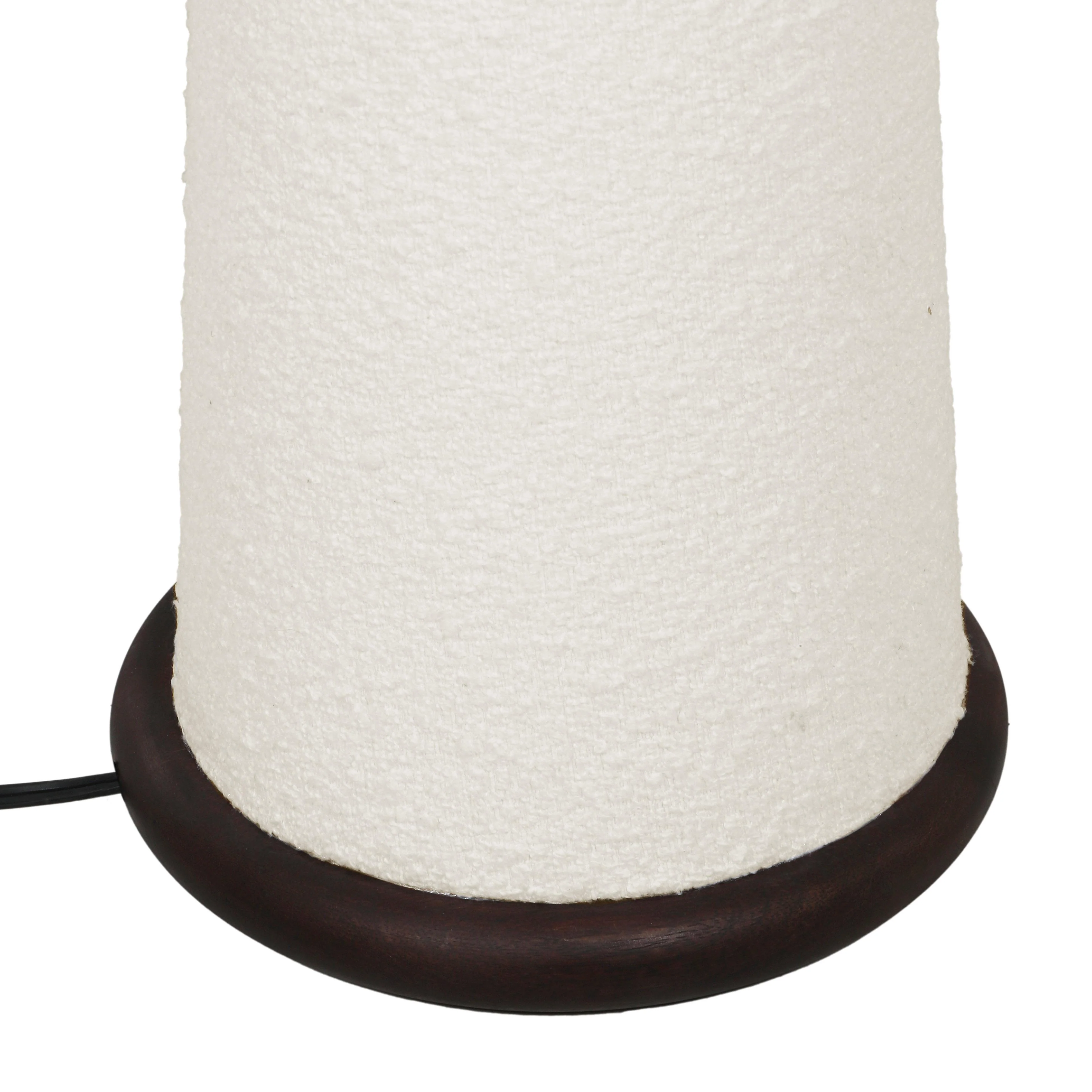 Faith White Boucle Floor Lamp - Image 5