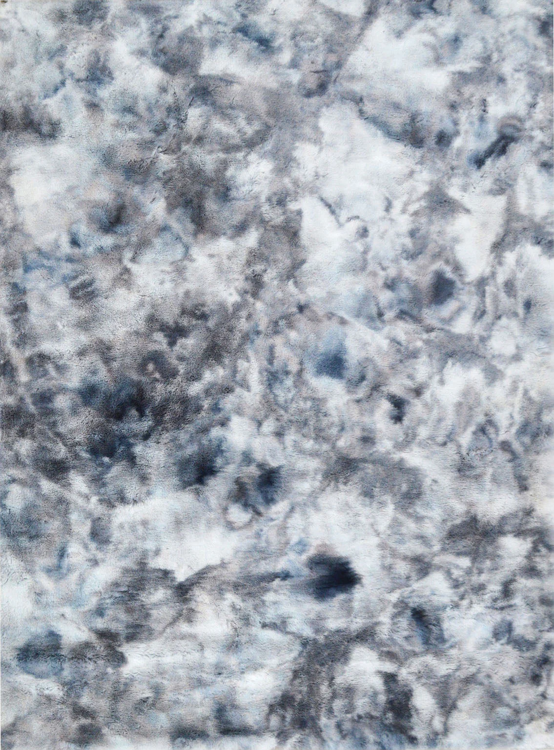 Famalica Tie-Dye Gray Area Rug