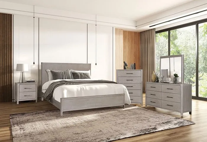 Fareham Oak 4-Piece Queen Bedroom Set