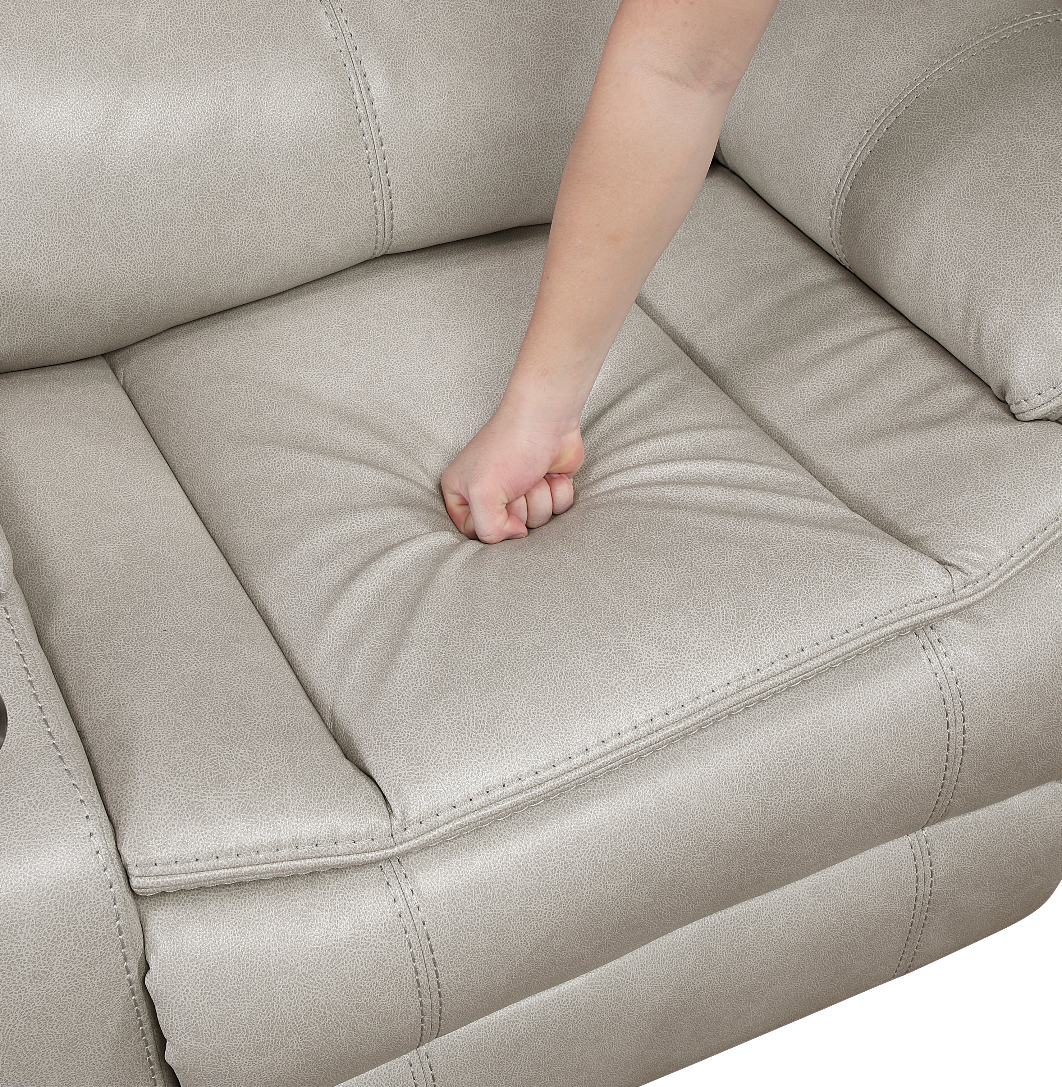 Fargo Taupe 3-Piece Power Reclining Sectional with Right Console - Image 10