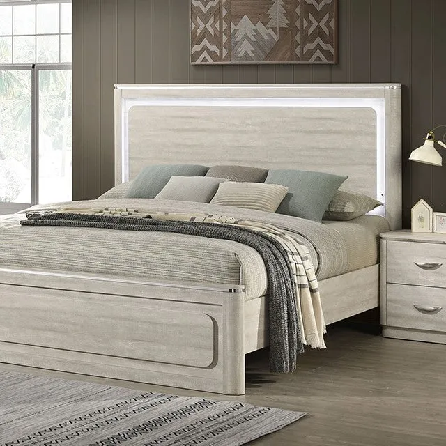 Farsund Dusty Gray 4-Piece Queen Bedroom Set - Image 2