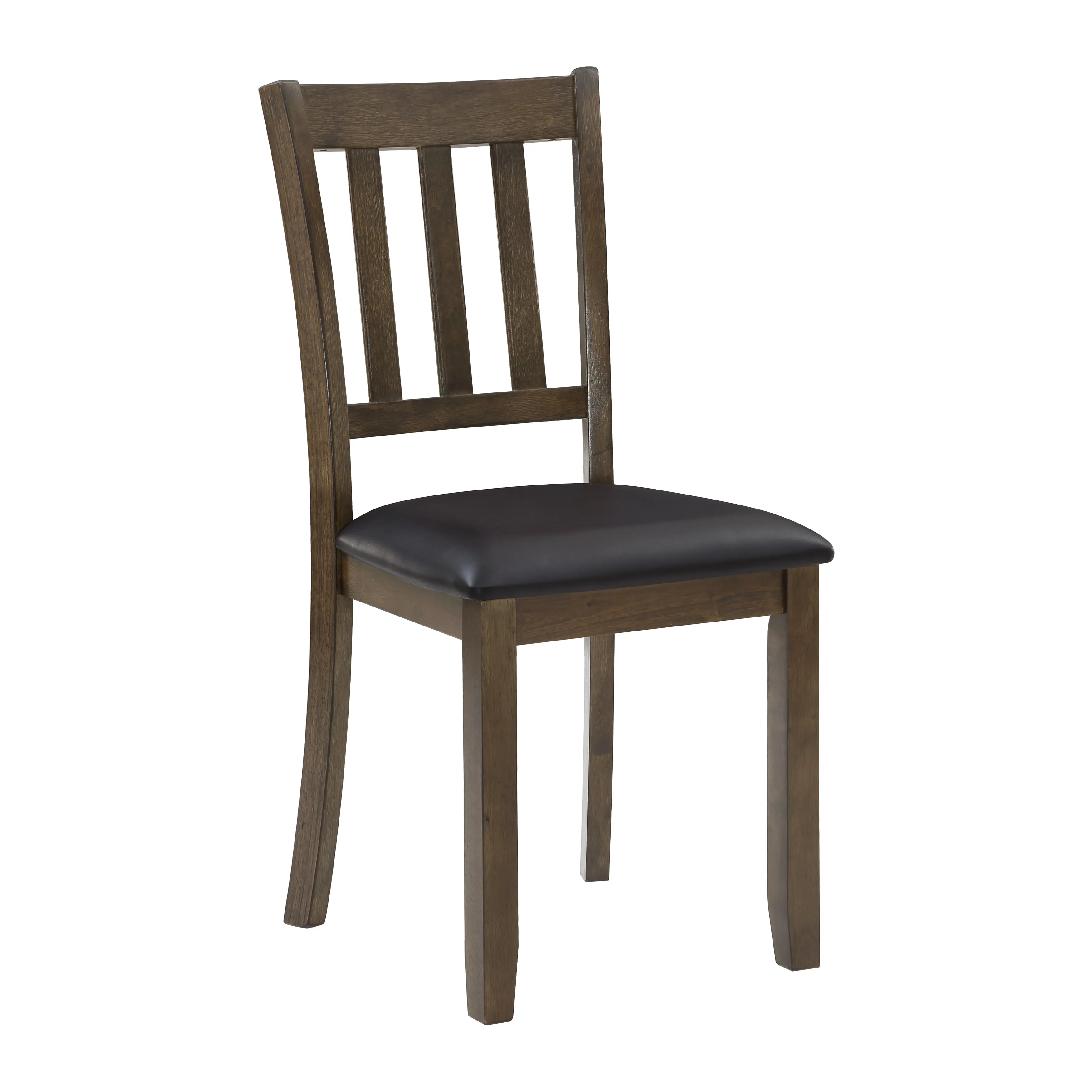 Faust Charcoal Brown 5-Piece Dining Set - Image 7