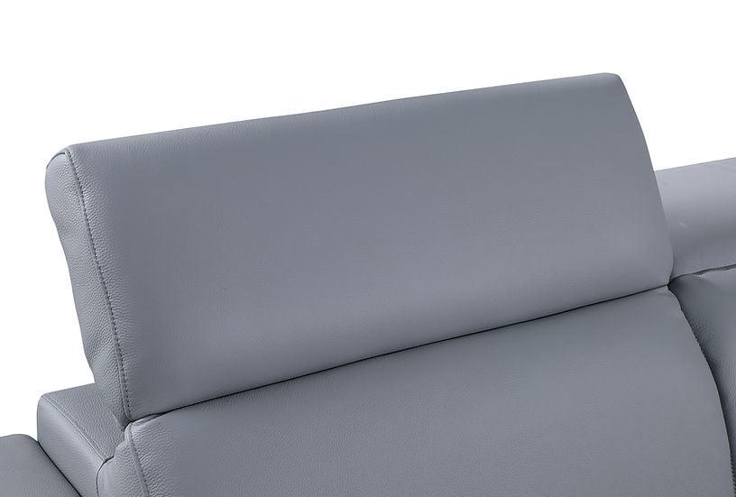 Favo Light Blue 4-Piece Sectional - Image 5